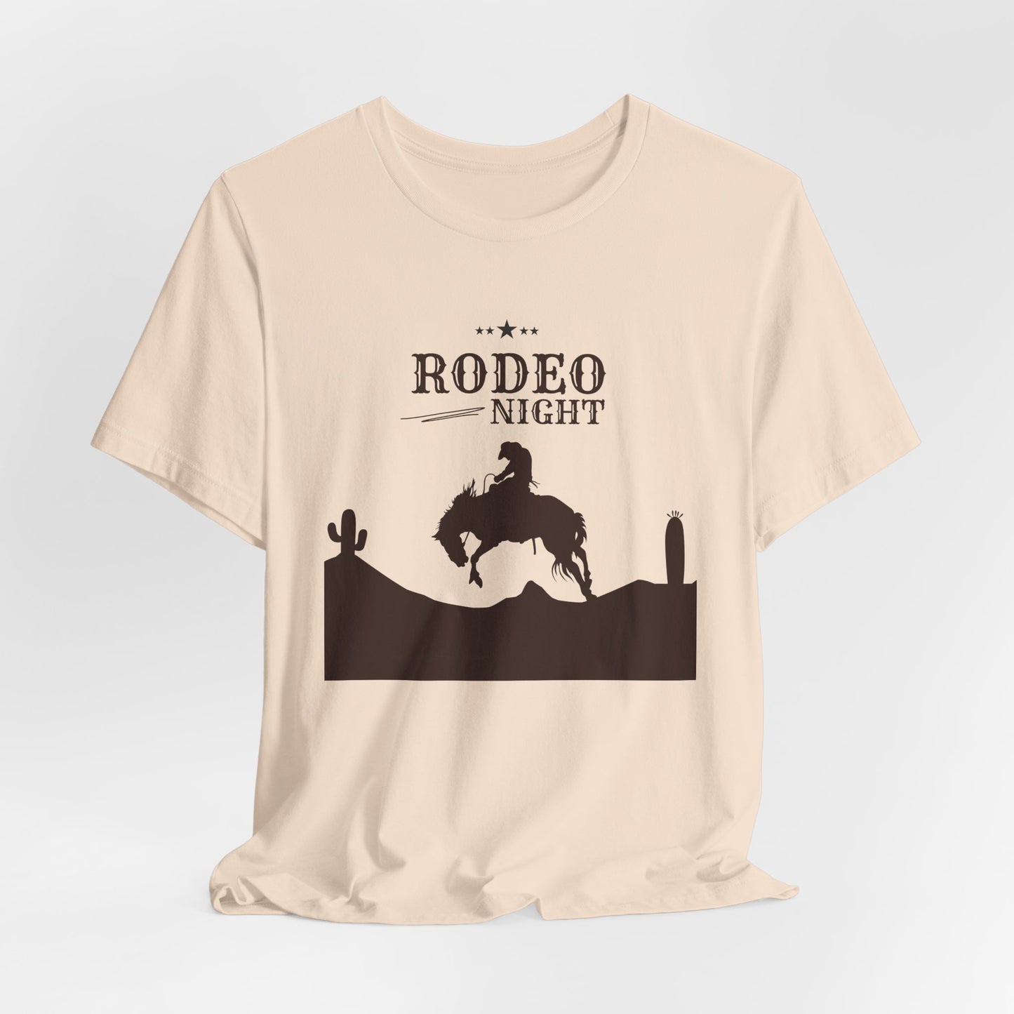 Rodeo Night Unisex Jersey Short Sleeve Tee