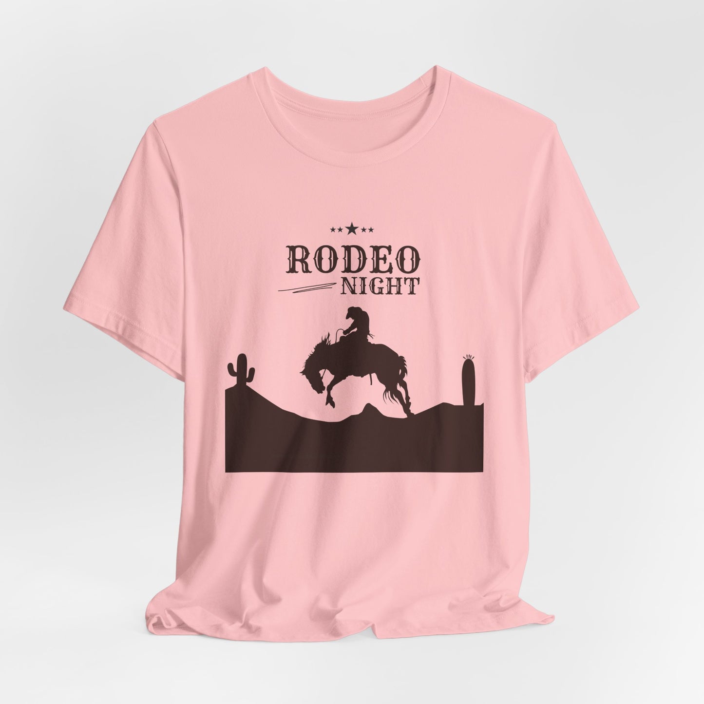 Rodeo Night Unisex Jersey Short Sleeve Tee