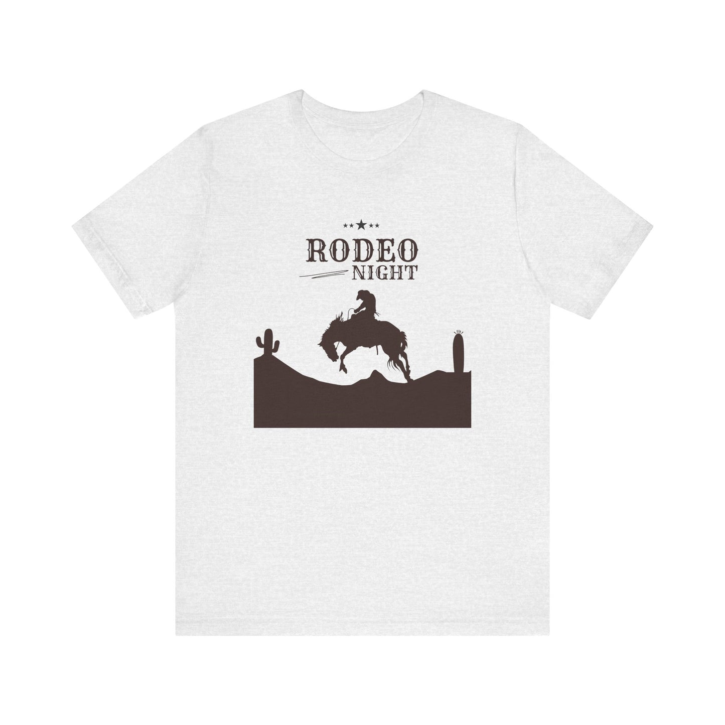 Rodeo Night Unisex Jersey Short Sleeve Tee