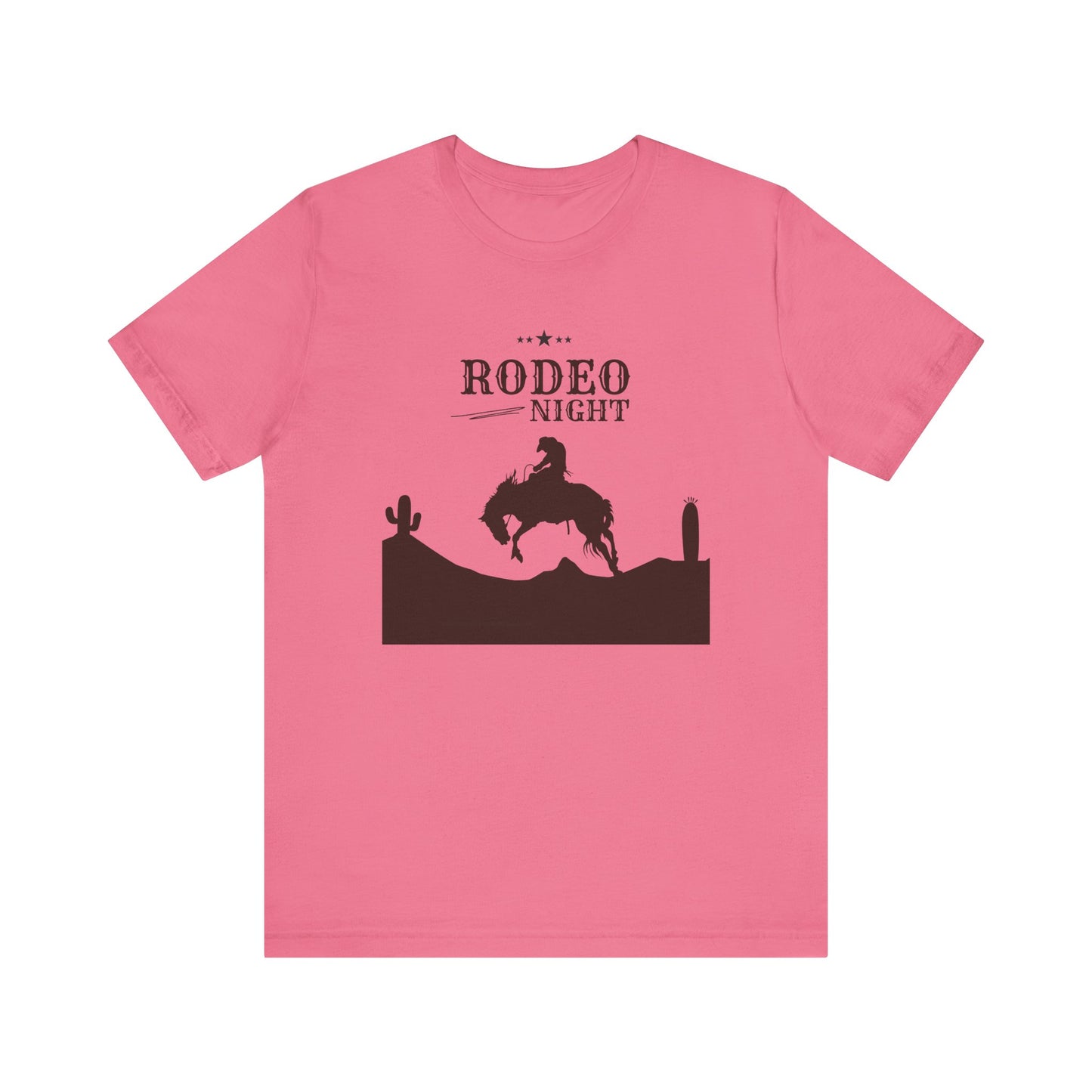 Rodeo Night Unisex Jersey Short Sleeve Tee