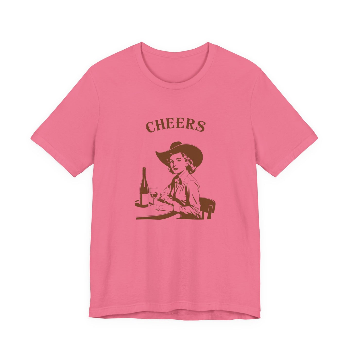 Cheers cowgirl Unisex Jersey Short Sleeve Tee