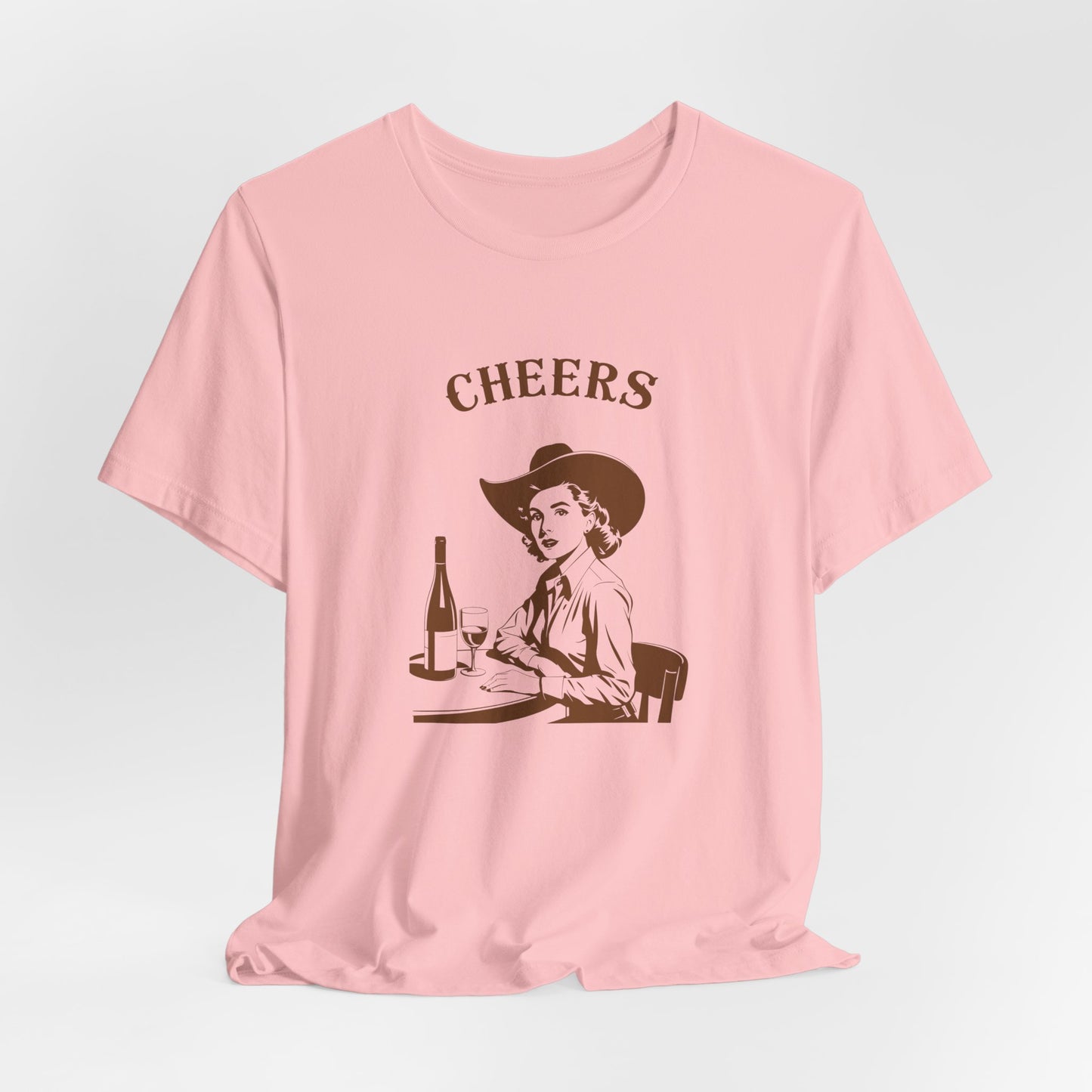 Cheers cowgirl Unisex Jersey Short Sleeve Tee