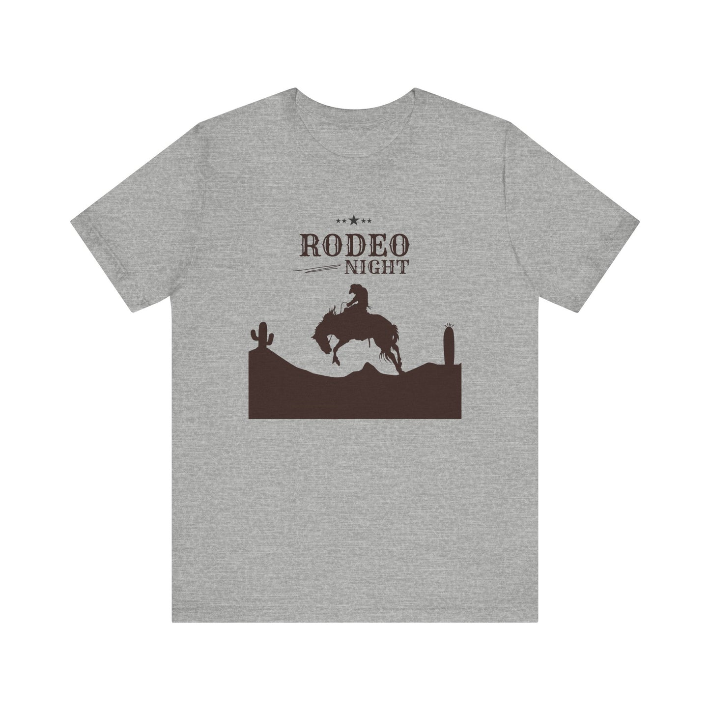 Rodeo Night Unisex Jersey Short Sleeve Tee