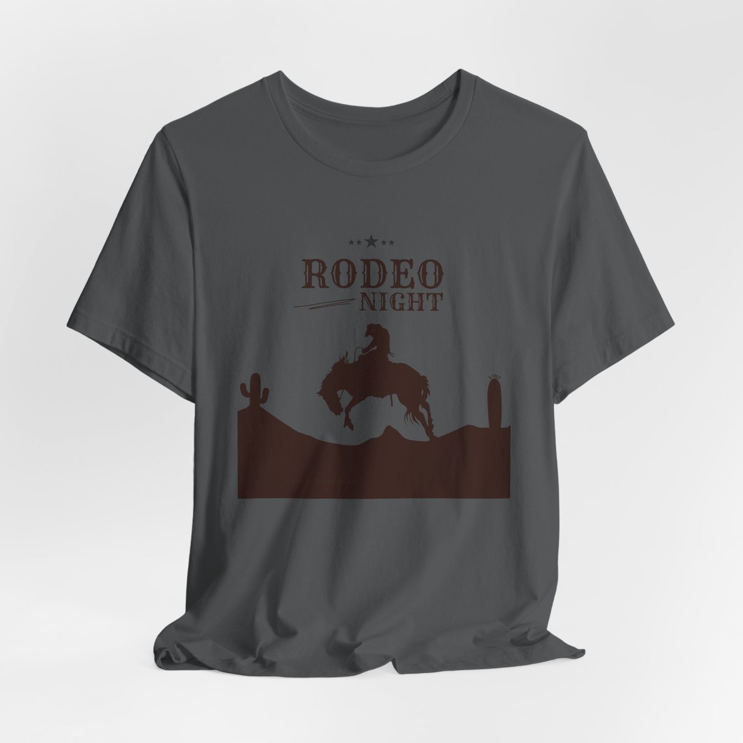 Rodeo Night Unisex Jersey Short Sleeve Tee