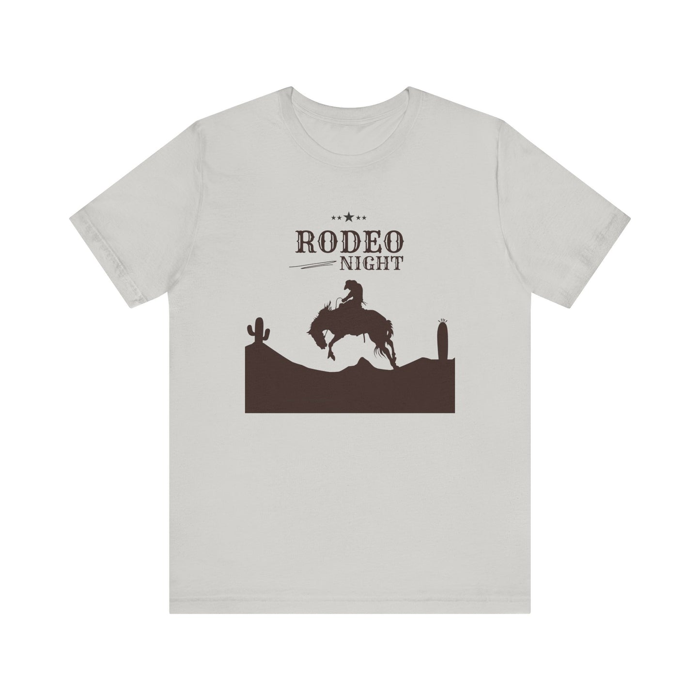 Rodeo Night Unisex Jersey Short Sleeve Tee