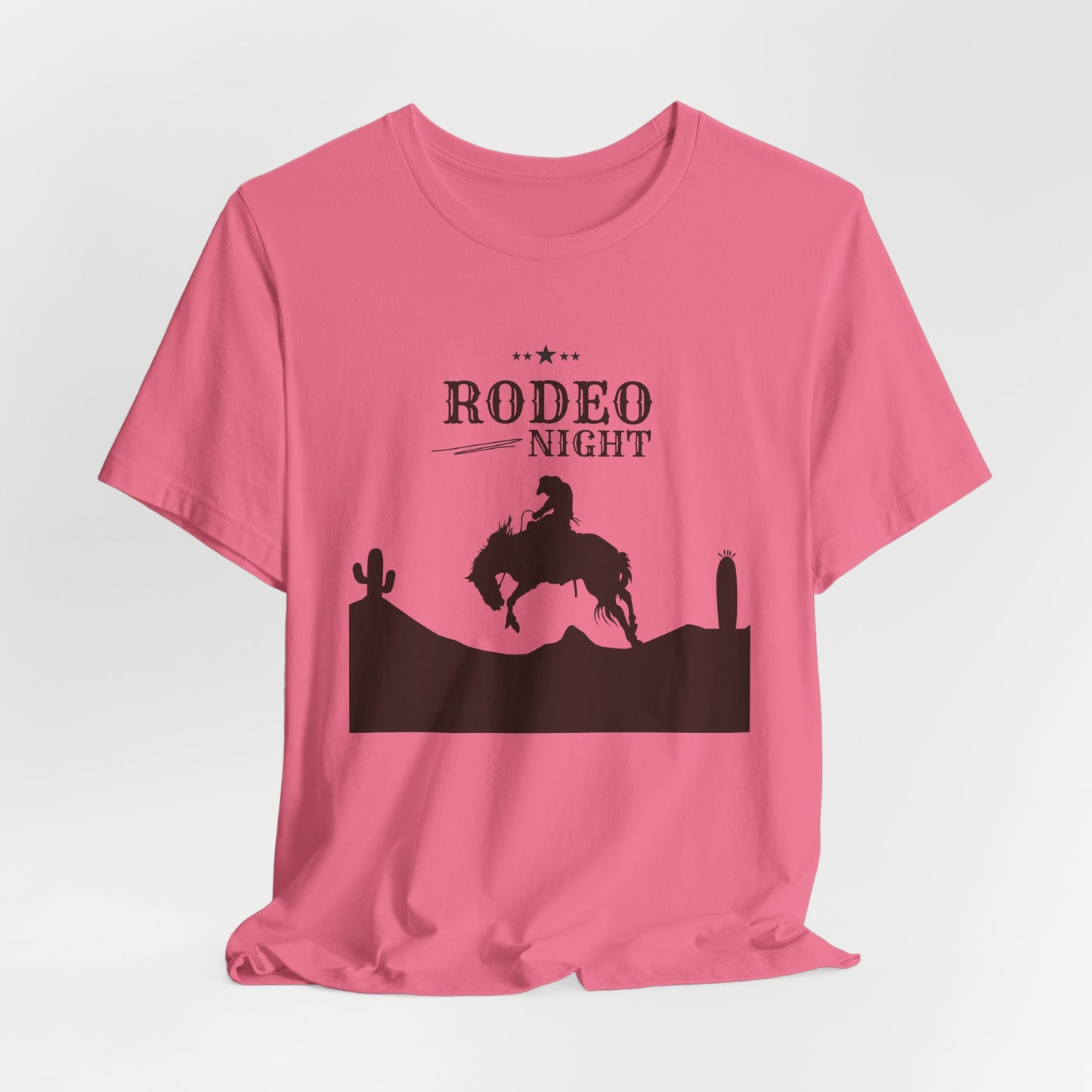 Rodeo Night Unisex Jersey Short Sleeve Tee