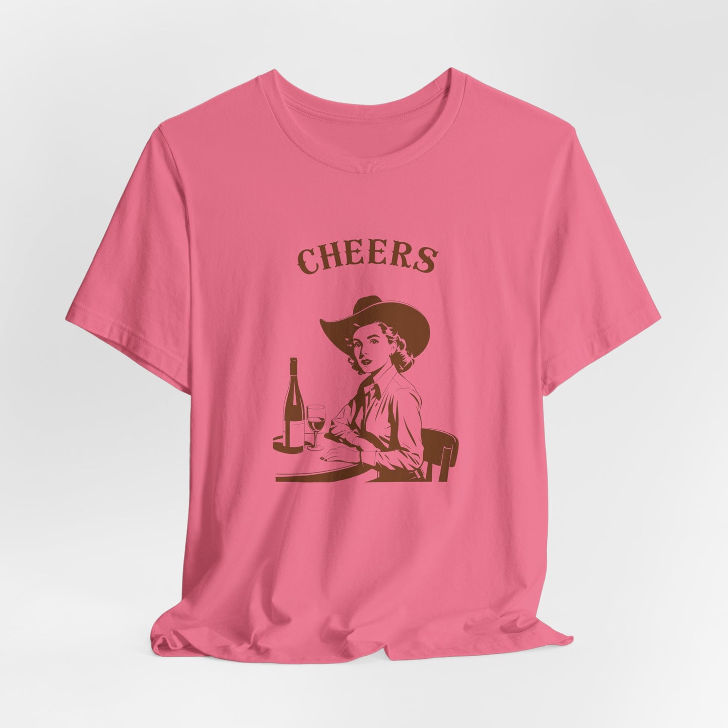 Cheers cowgirl Unisex Jersey Short Sleeve Tee