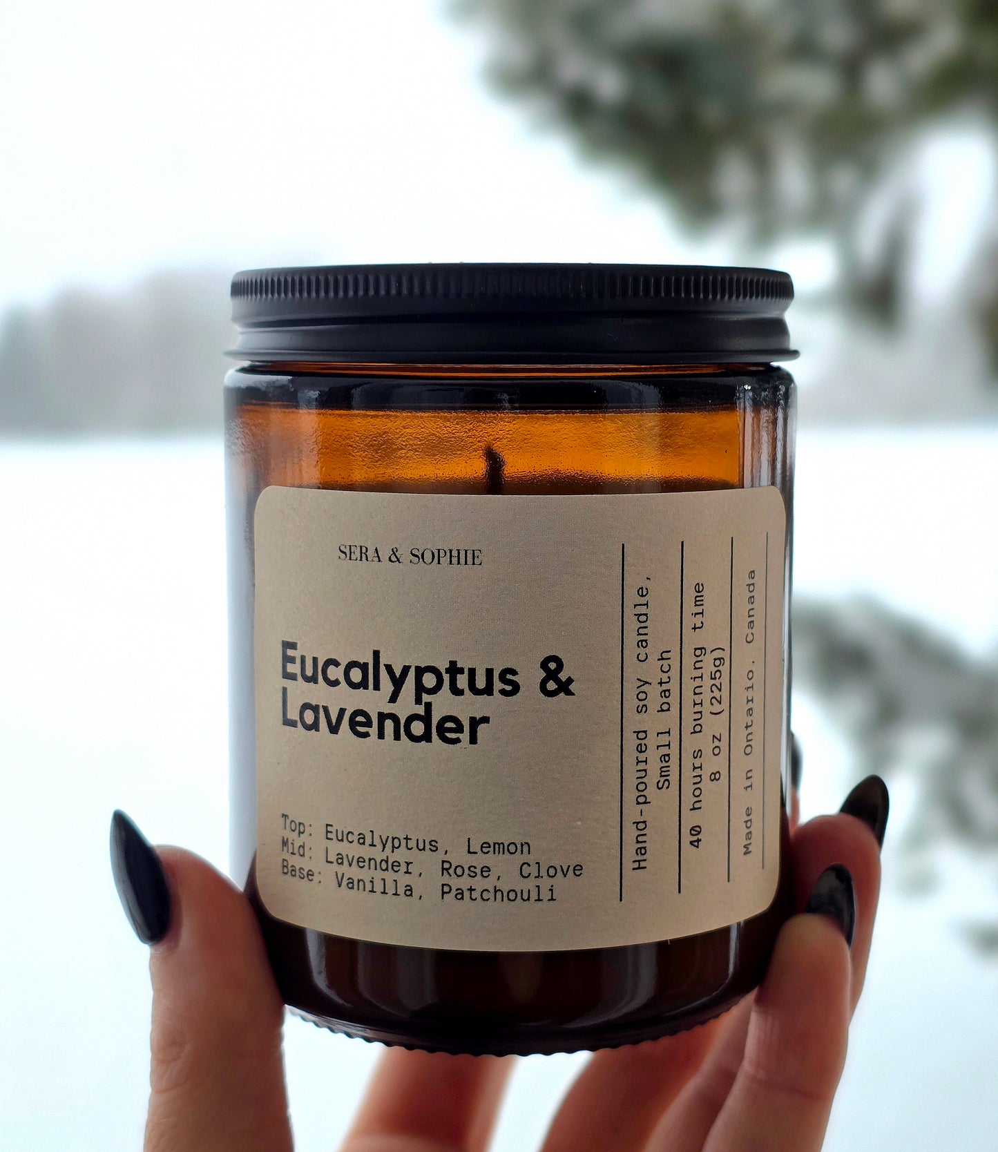 Amber Candles ( 8oz)