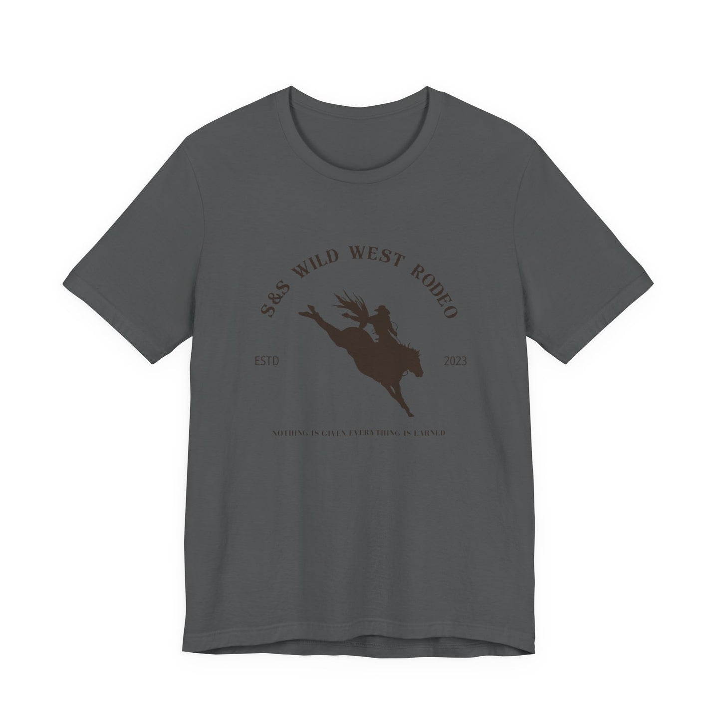 Wild West Rodeo Unisex Jersey Short Sleeve Tee