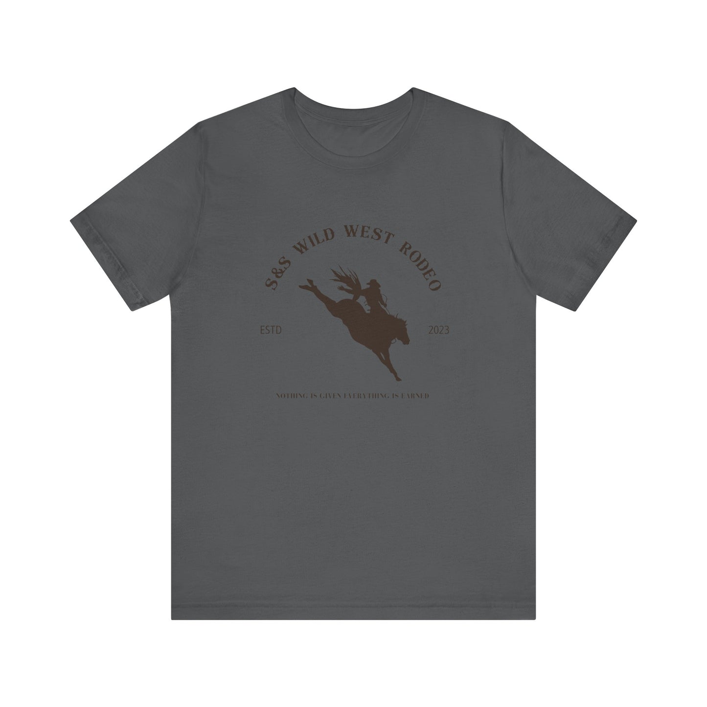 Wild West Rodeo Unisex Jersey Short Sleeve Tee