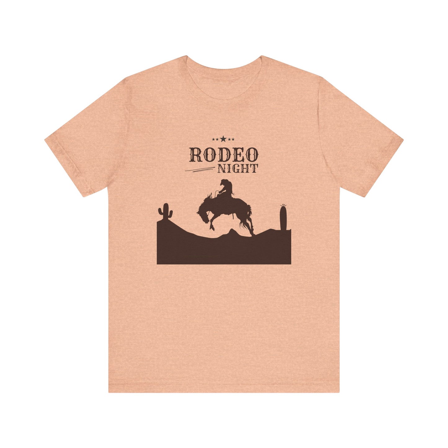 Rodeo Night Unisex Jersey Short Sleeve Tee