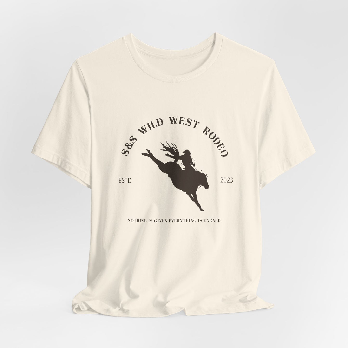 Wild West Rodeo Unisex Jersey Short Sleeve Tee
