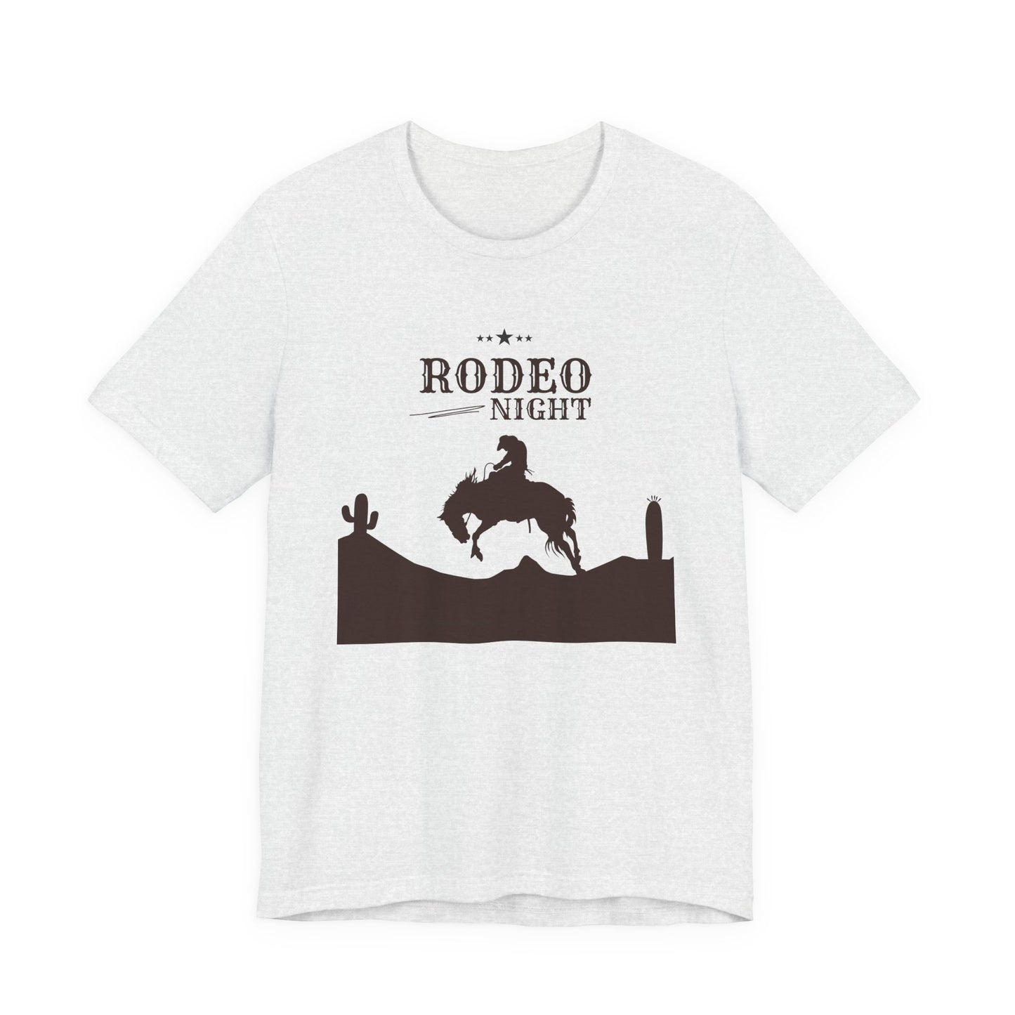 Rodeo Night Unisex Jersey Short Sleeve Tee