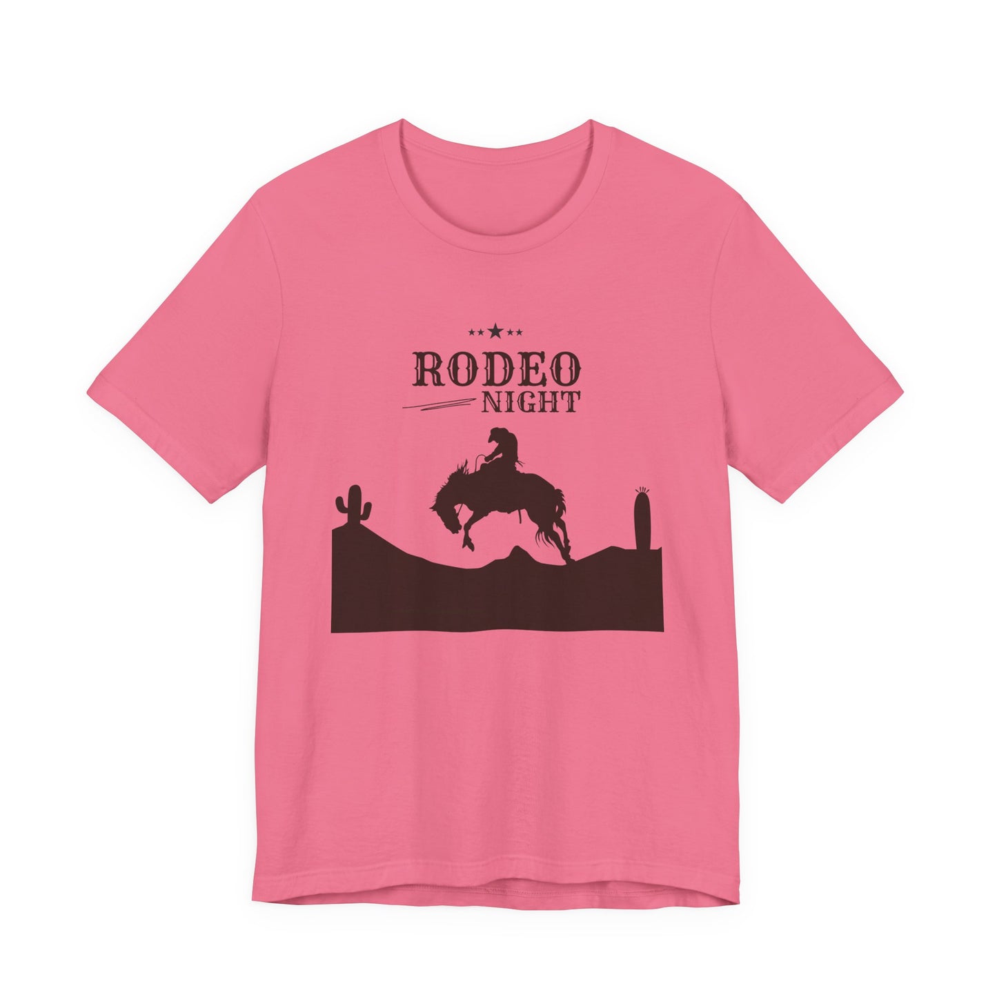 Rodeo Night Unisex Jersey Short Sleeve Tee