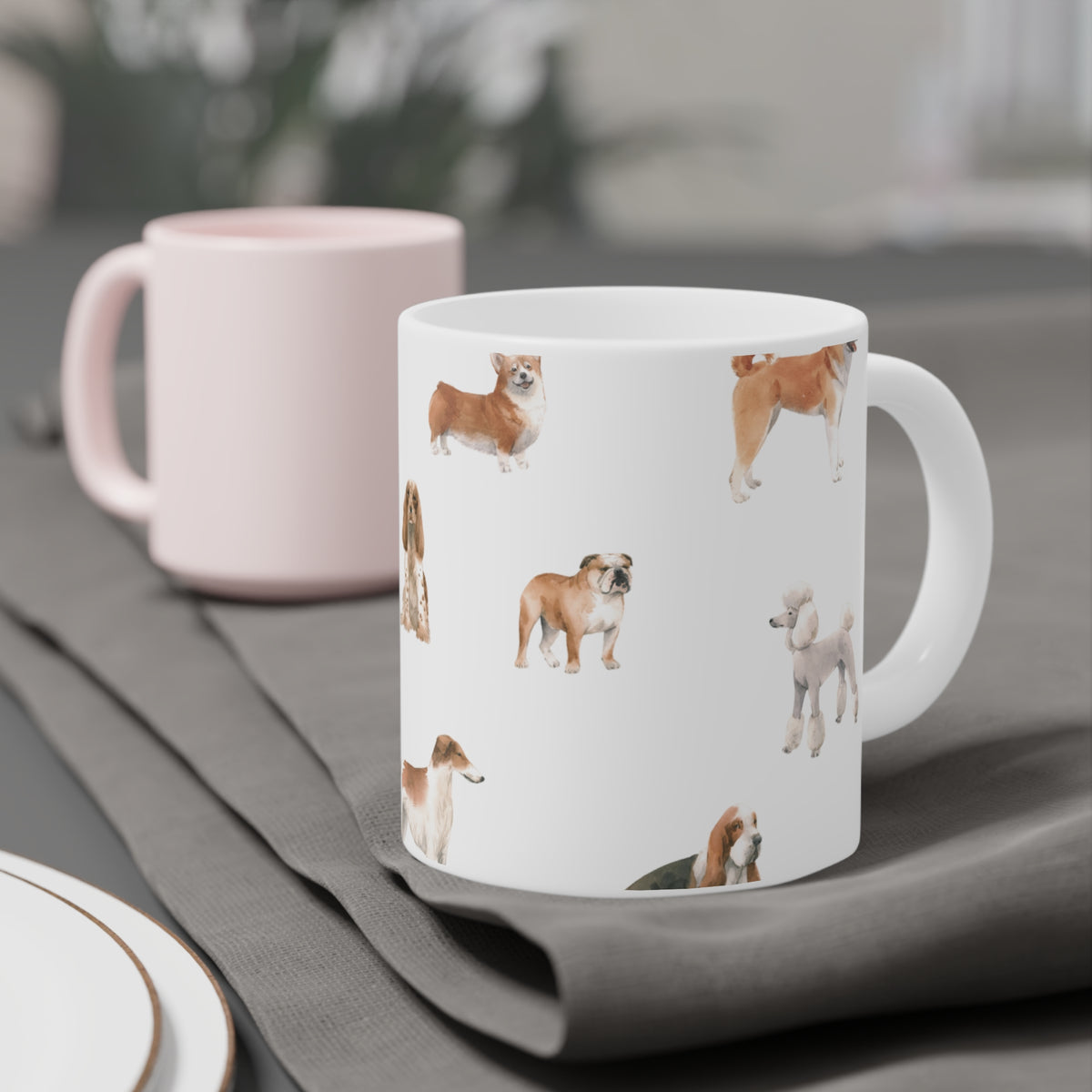 Dog pattern Ceramic Mugs (11oz\15oz\20oz)
