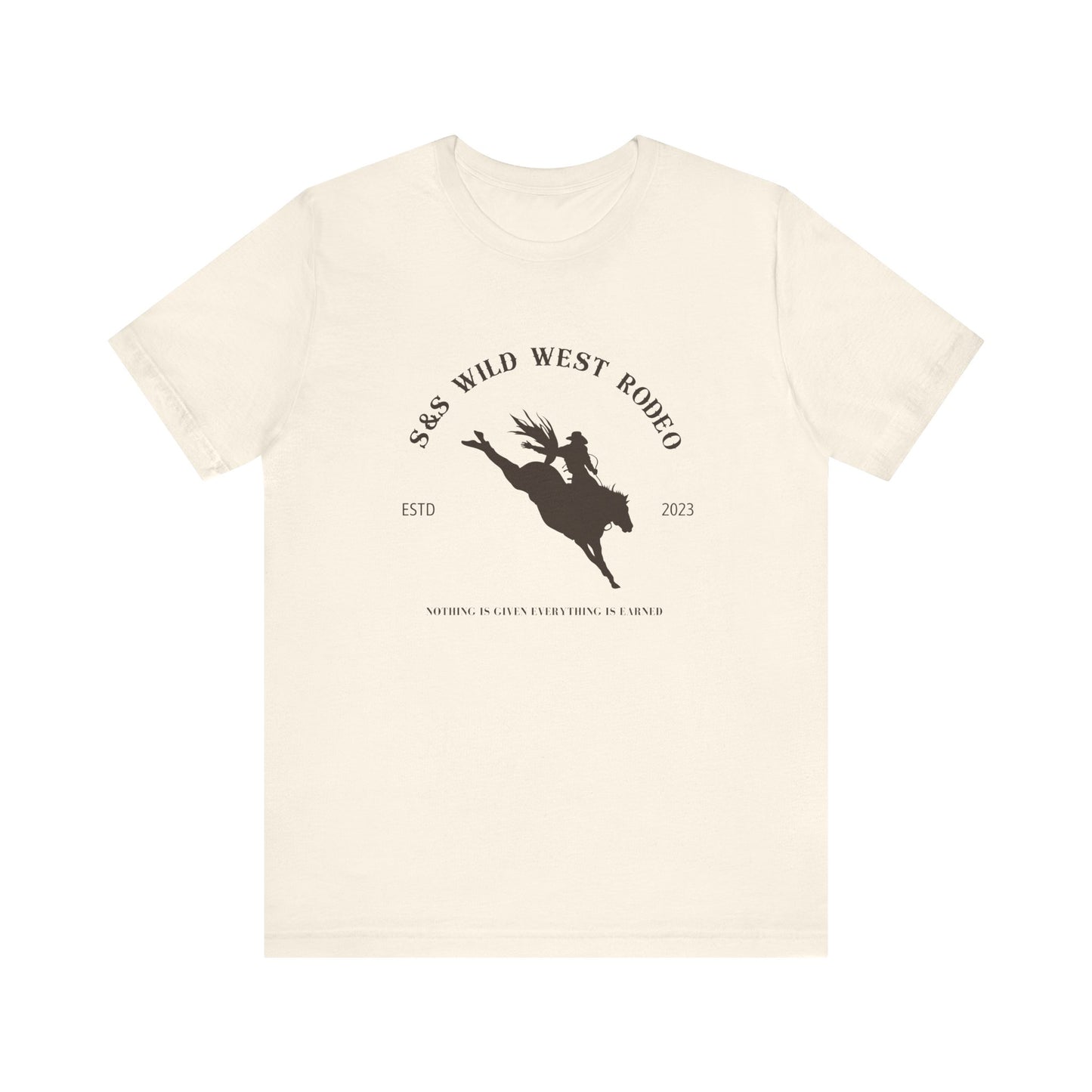 Wild West Rodeo Unisex Jersey Short Sleeve Tee