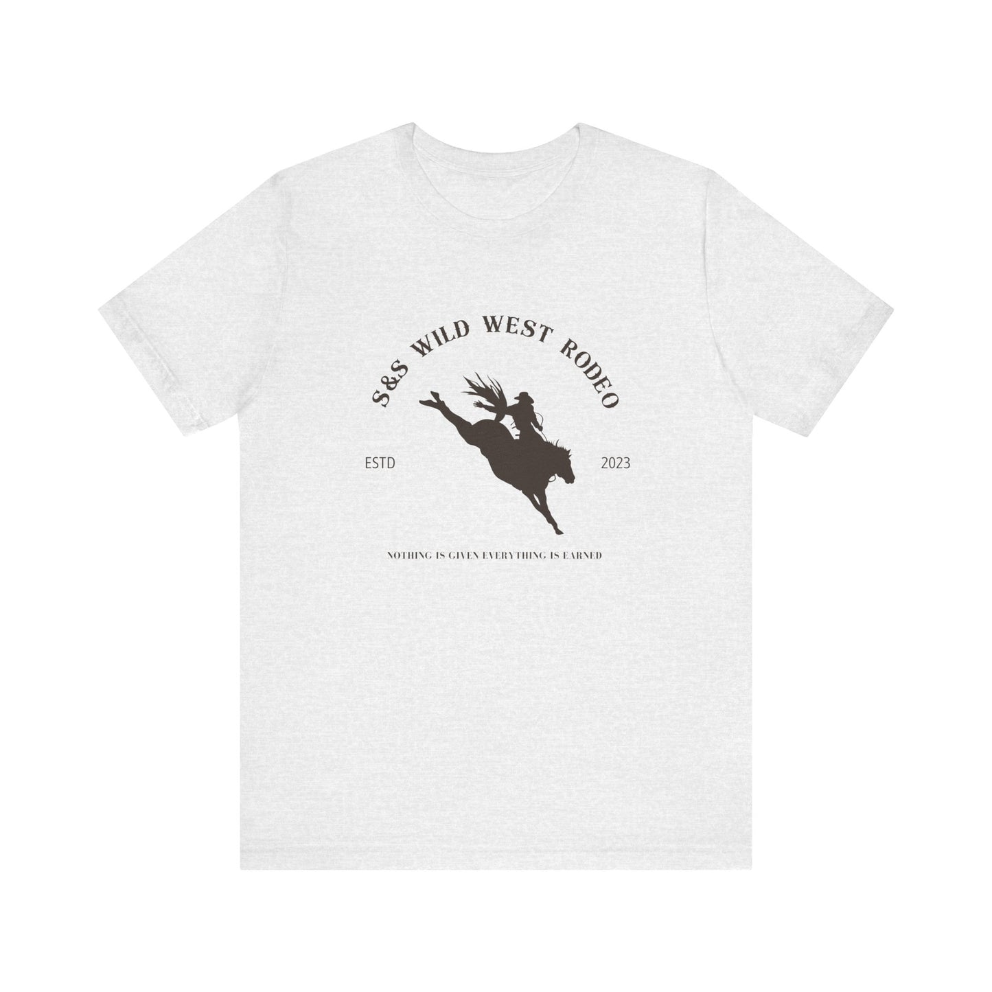 Wild West Rodeo Unisex Jersey Short Sleeve Tee