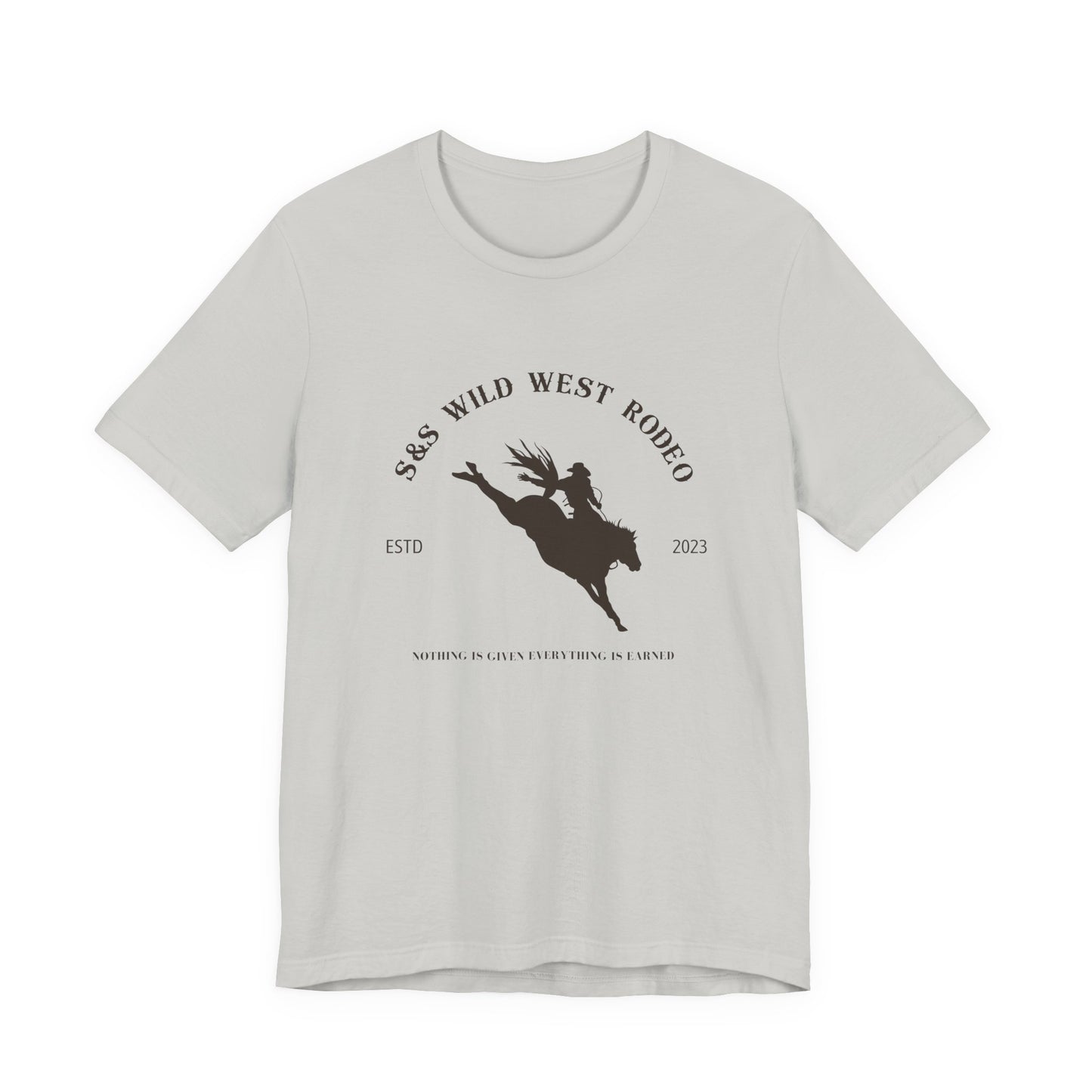 Wild West Rodeo Unisex Jersey Short Sleeve Tee
