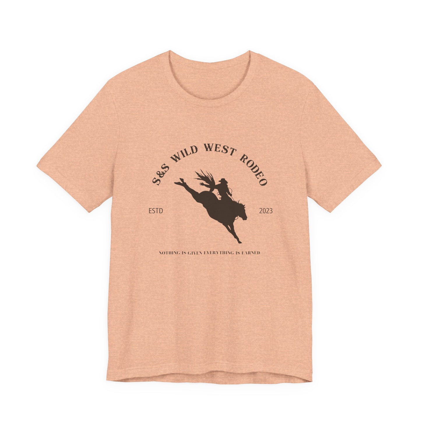 Wild West Rodeo Unisex Jersey Short Sleeve Tee