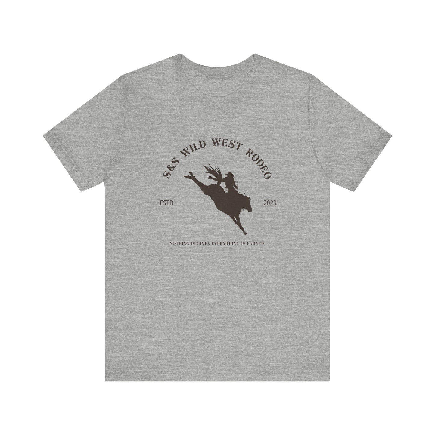 Wild West Rodeo Unisex Jersey Short Sleeve Tee