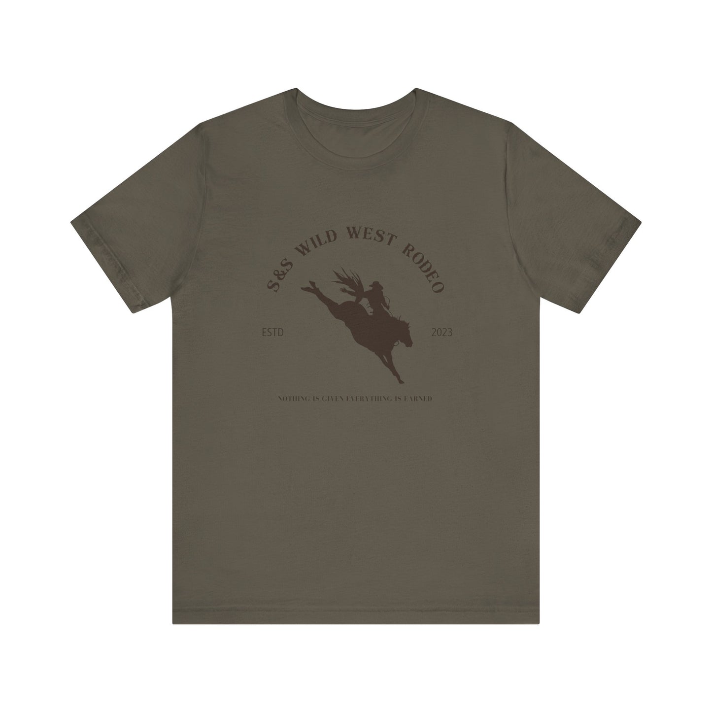 Wild West Rodeo Unisex Jersey Short Sleeve Tee