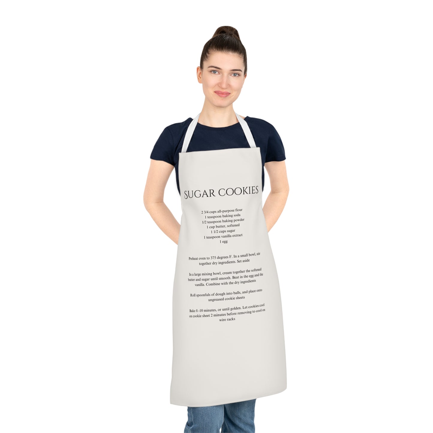 Sugar Cookies Recipe apron Adult Apron (AOP)