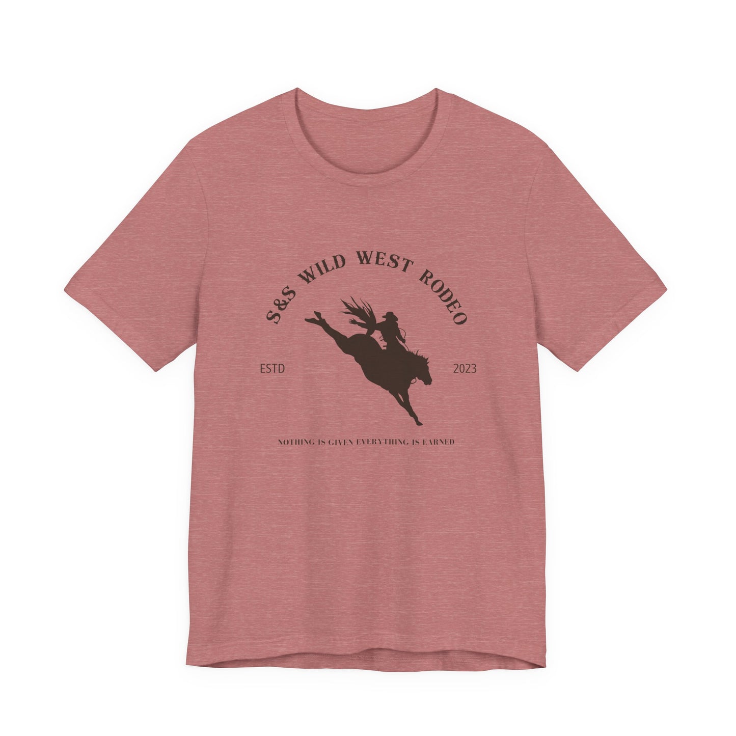 Wild West Rodeo Unisex Jersey Short Sleeve Tee