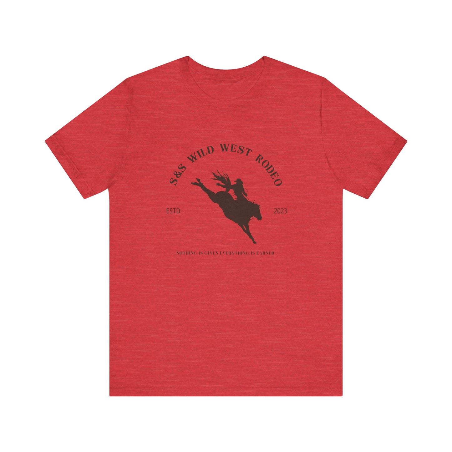 Wild West Rodeo Unisex Jersey Short Sleeve Tee