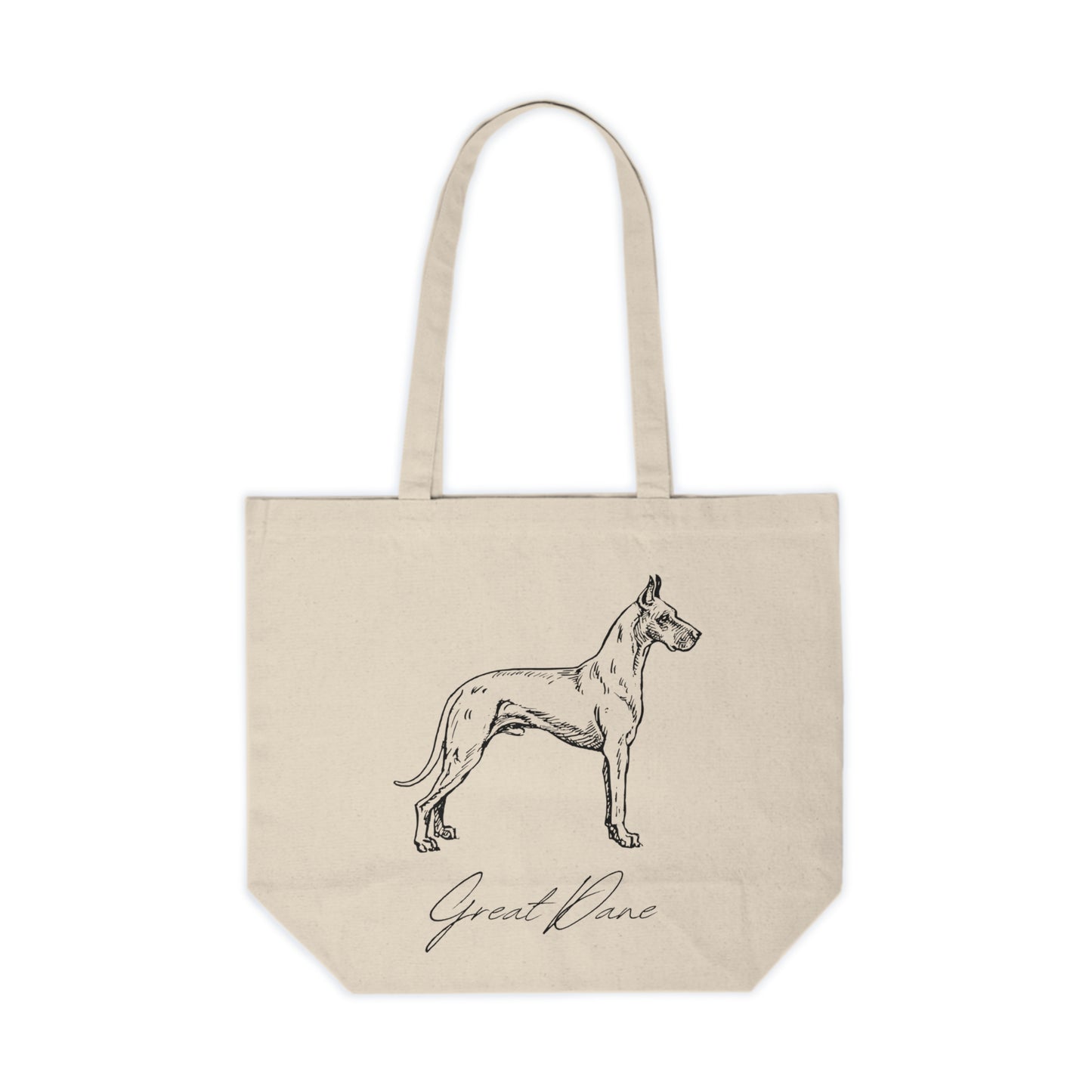 Great Dane Canvas Shopping Tote