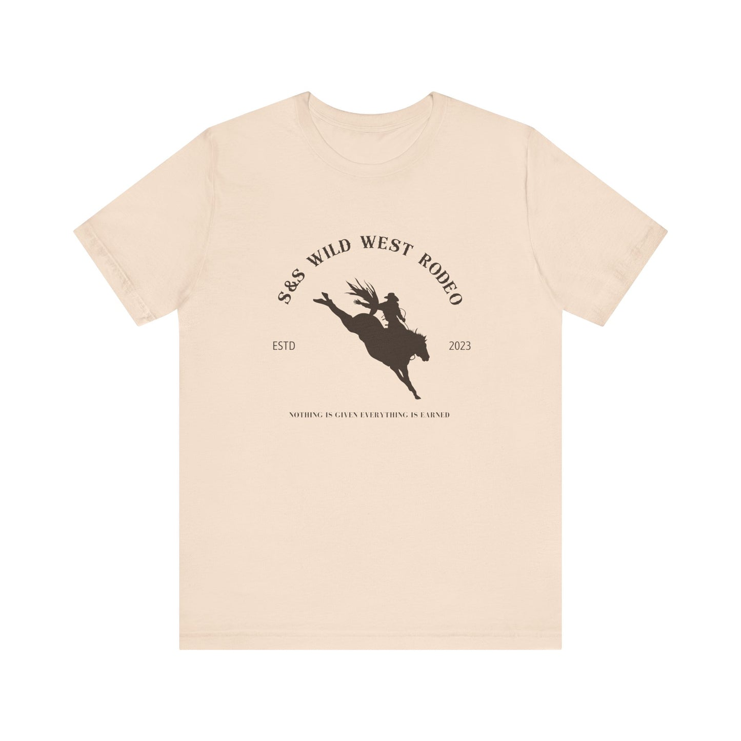 Wild West Rodeo Unisex Jersey Short Sleeve Tee
