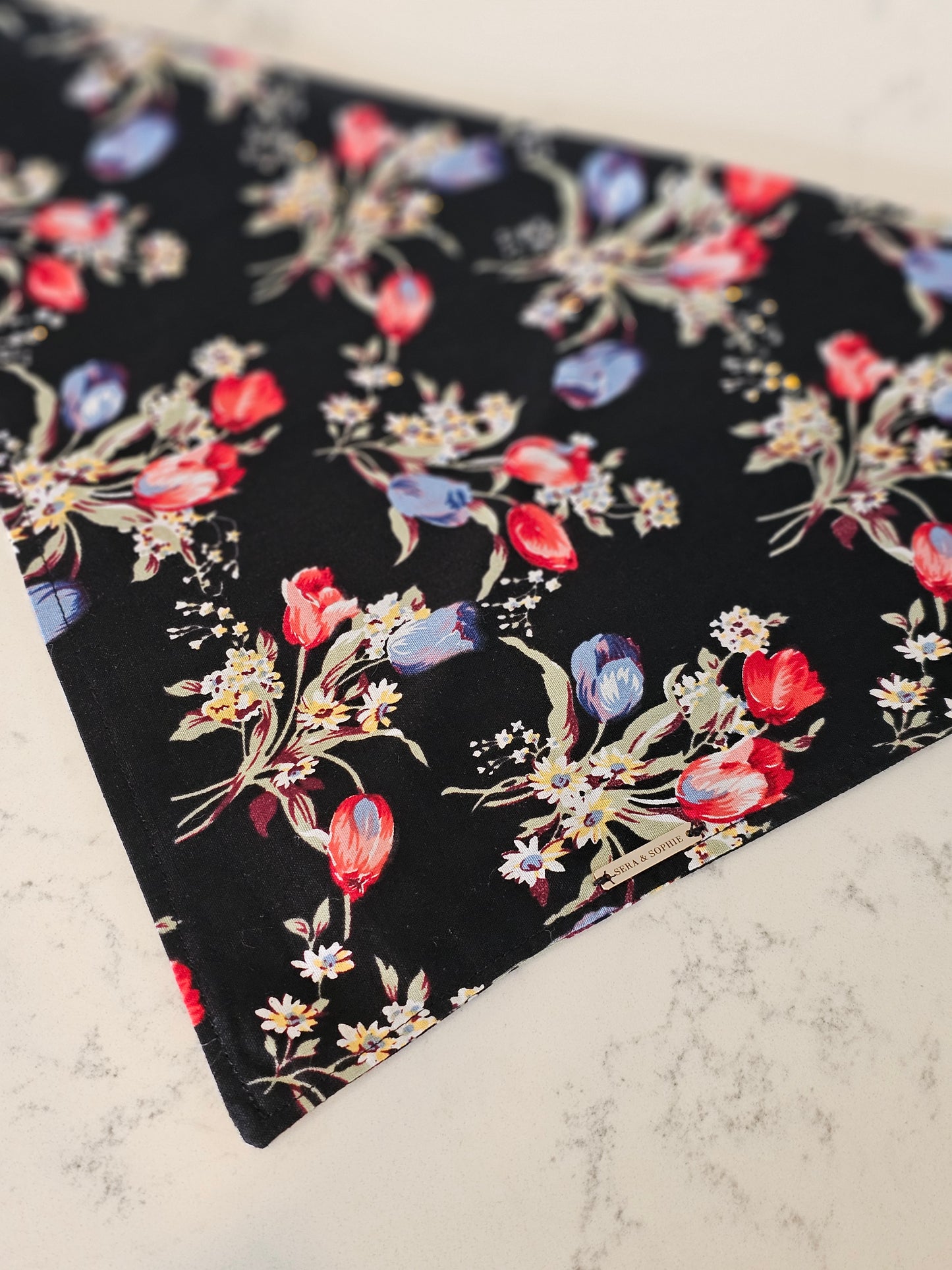Black & Floral