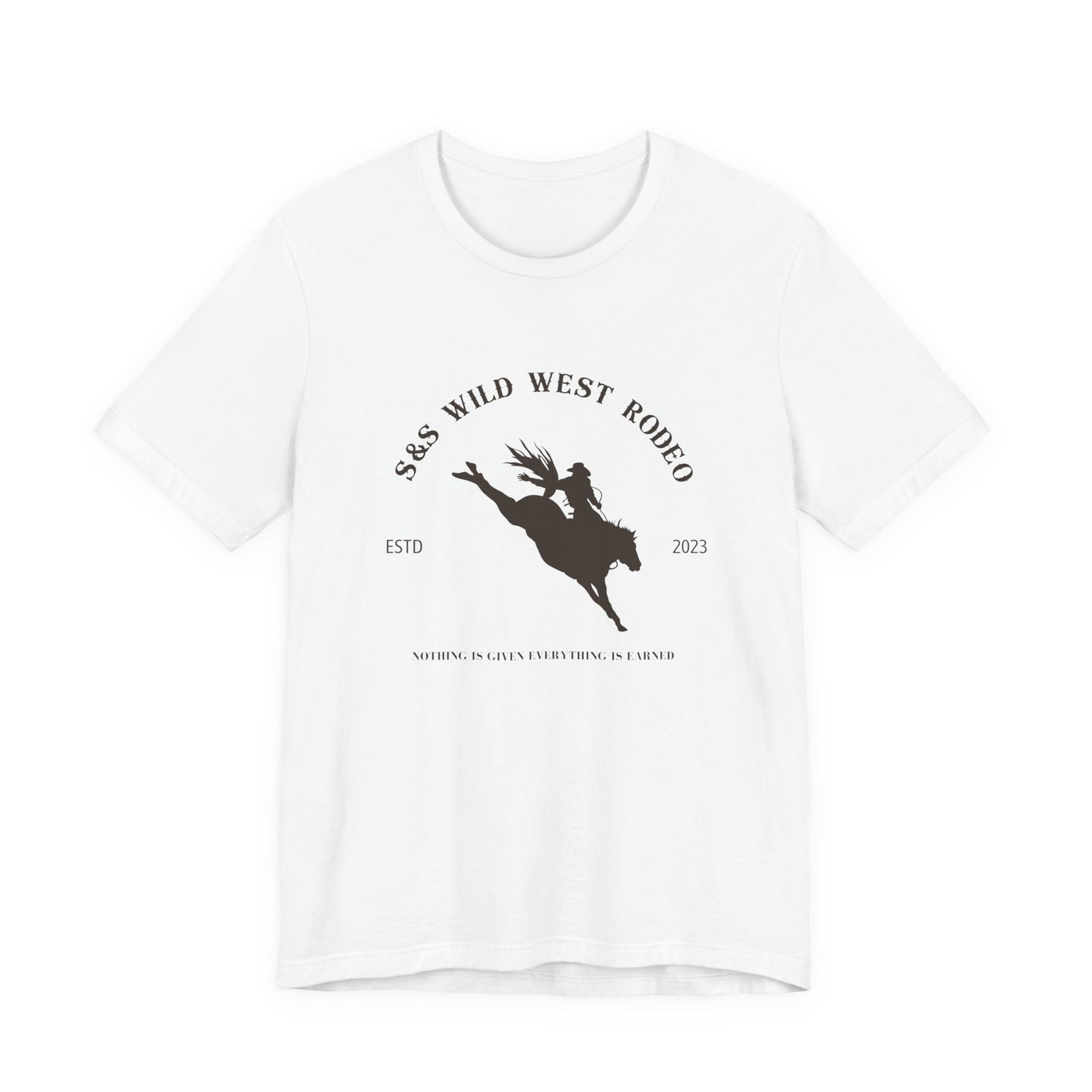 Wild West Rodeo Unisex Jersey Short Sleeve Tee