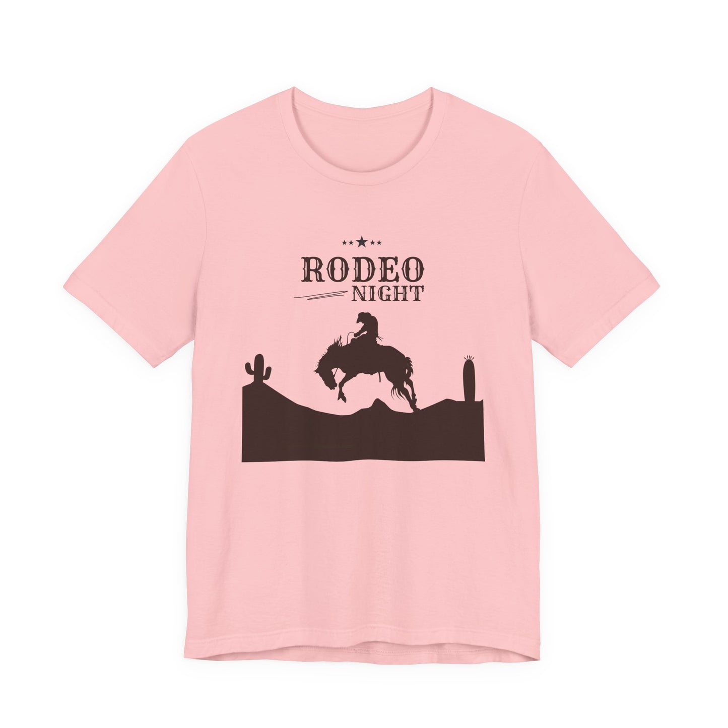 Rodeo Night Unisex Jersey Short Sleeve Tee