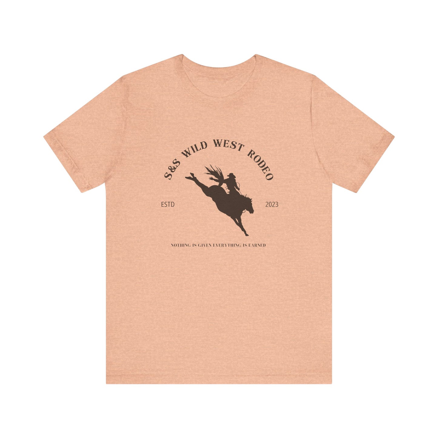 Wild West Rodeo Unisex Jersey Short Sleeve Tee