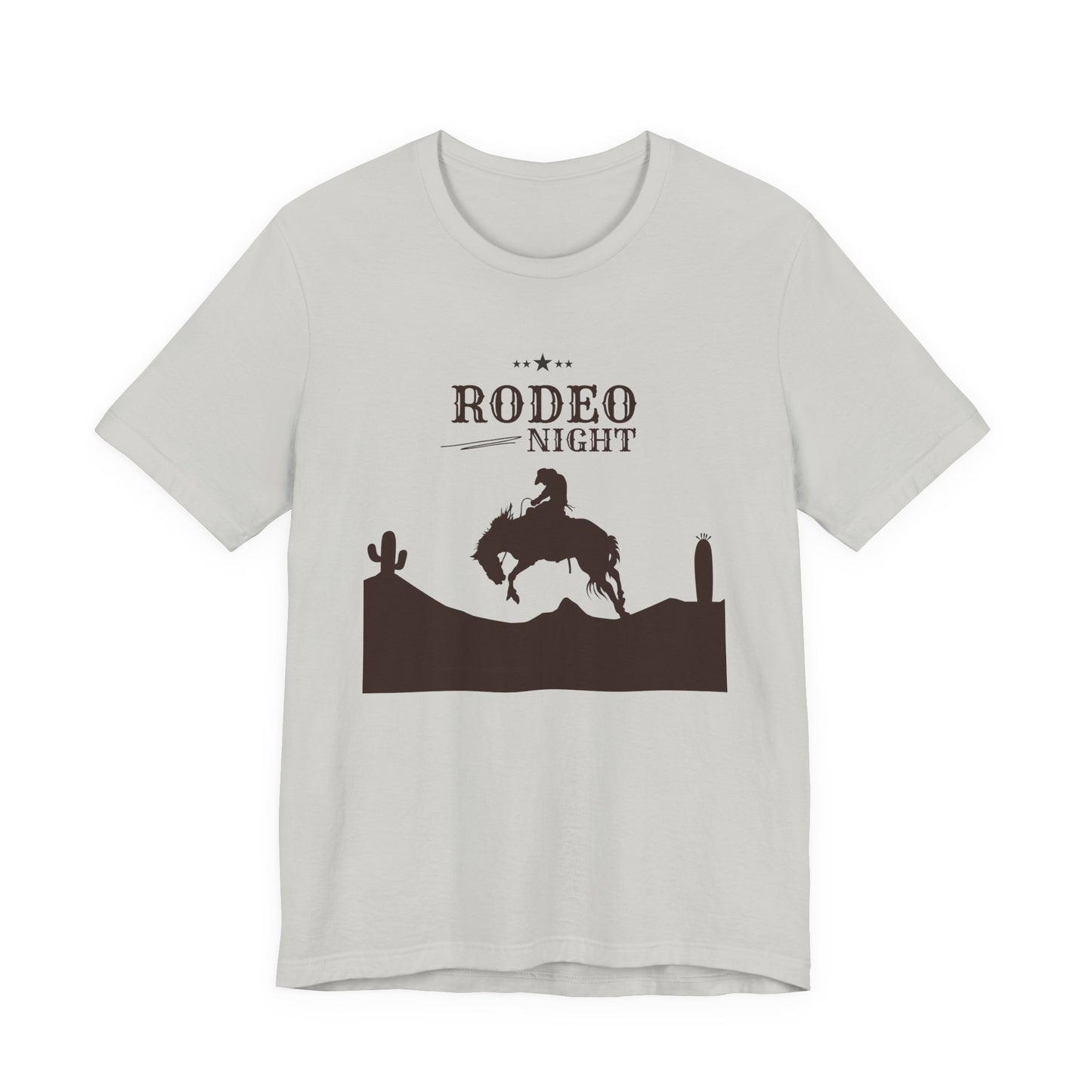 Rodeo Night Unisex Jersey Short Sleeve Tee