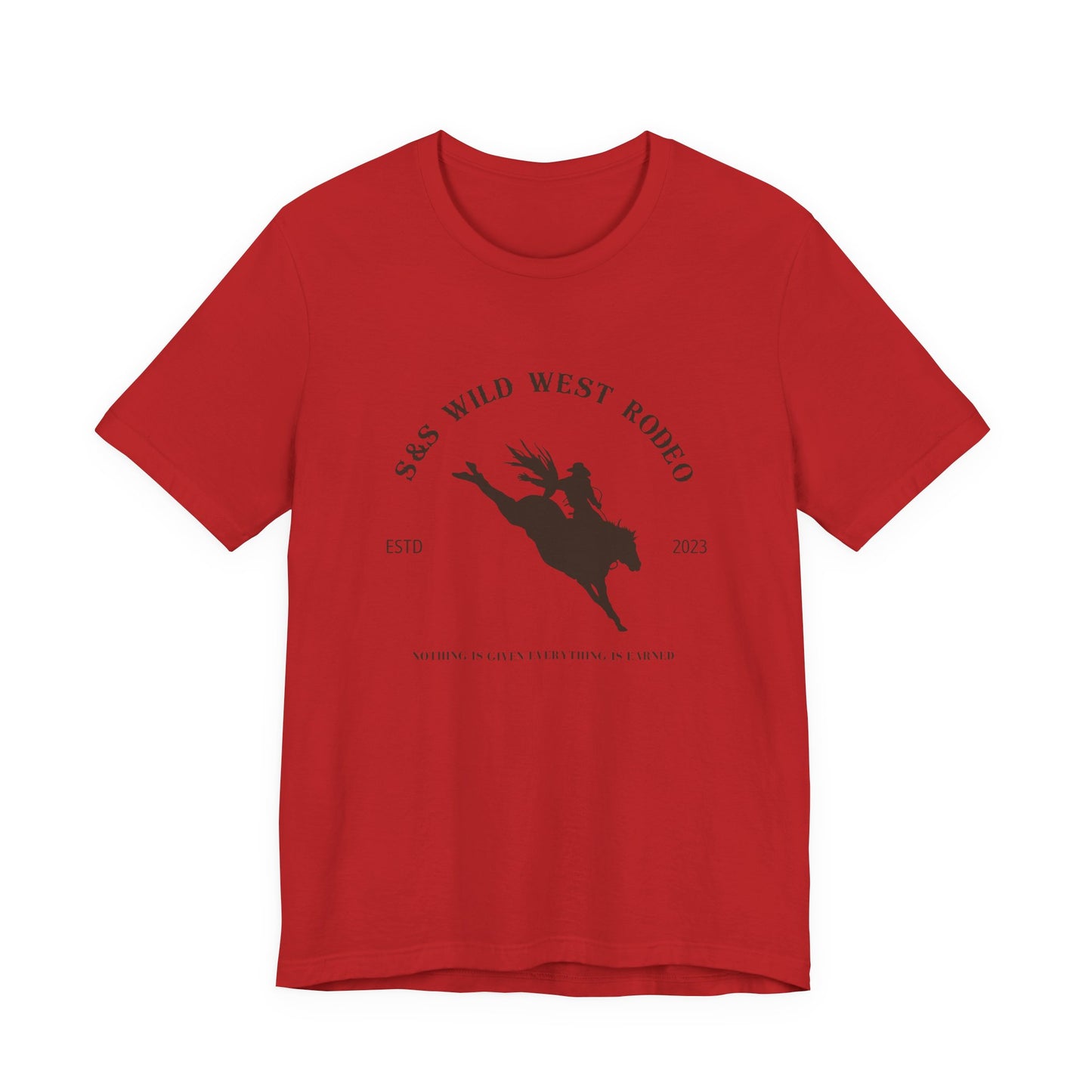 Wild West Rodeo Unisex Jersey Short Sleeve Tee