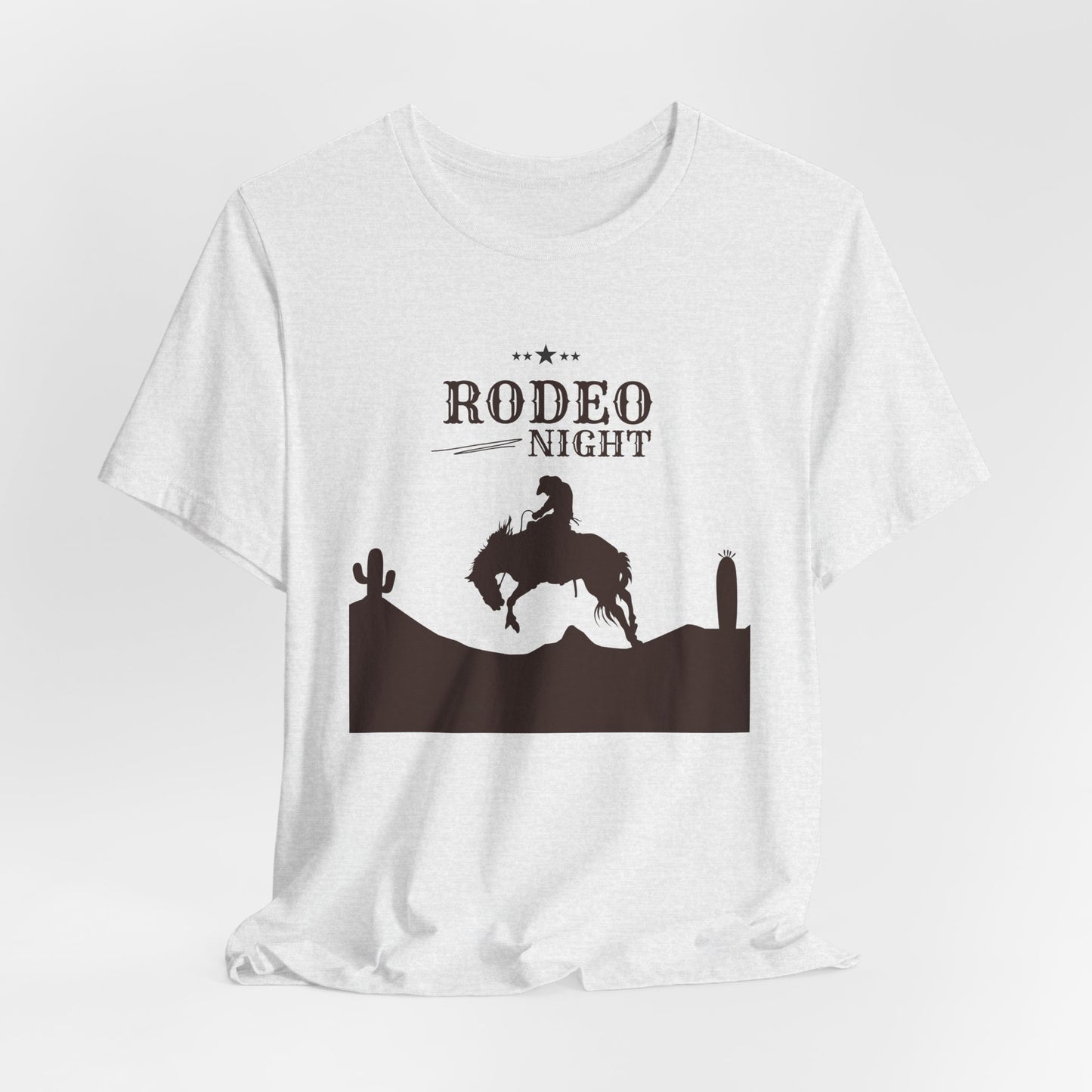Rodeo Night Unisex Jersey Short Sleeve Tee