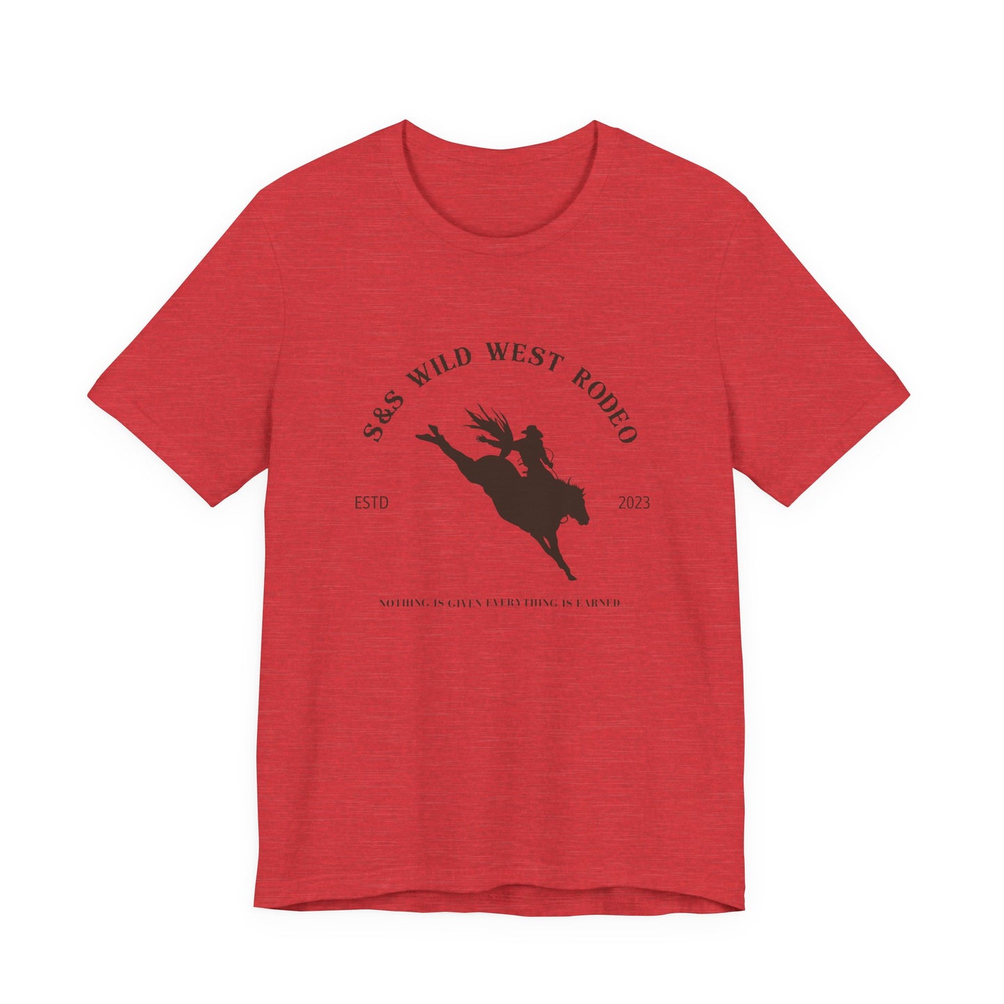Wild West Rodeo Unisex Jersey Short Sleeve Tee
