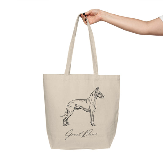 Great Dane Canvas Shopping Tote