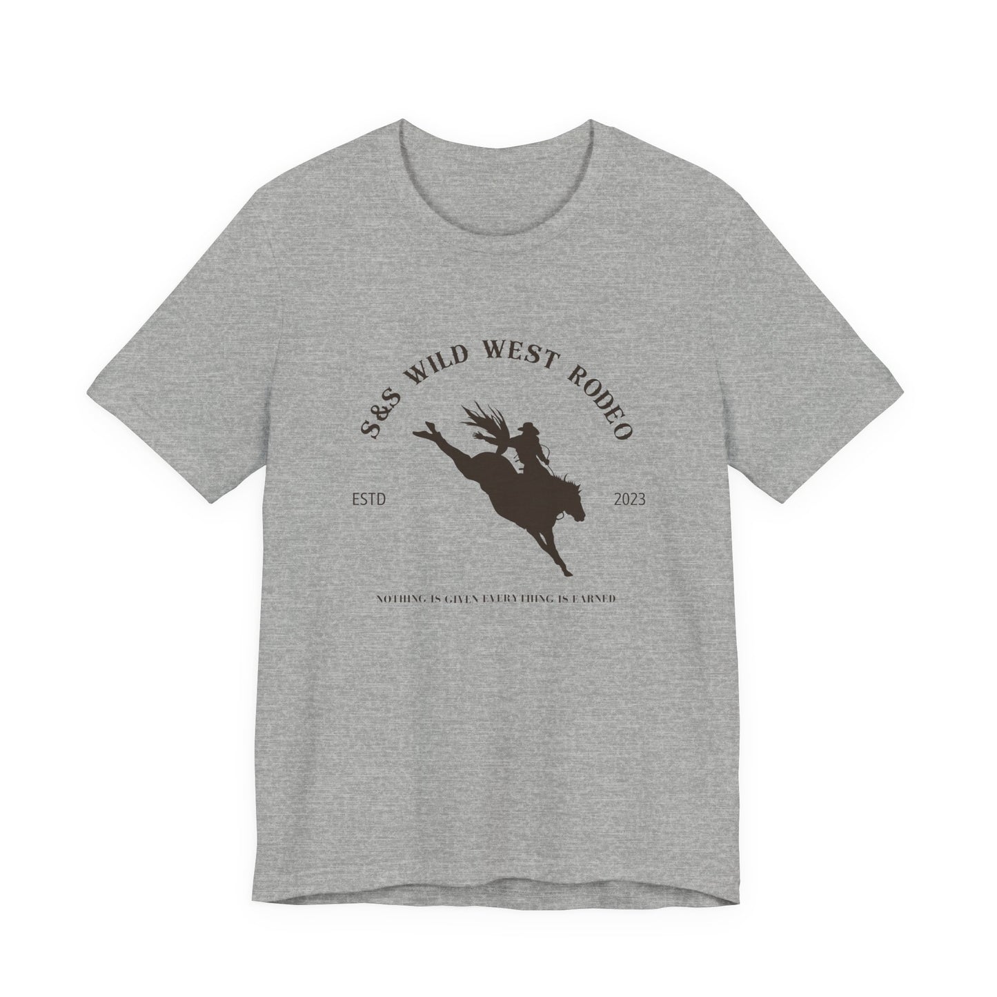 Wild West Rodeo Unisex Jersey Short Sleeve Tee