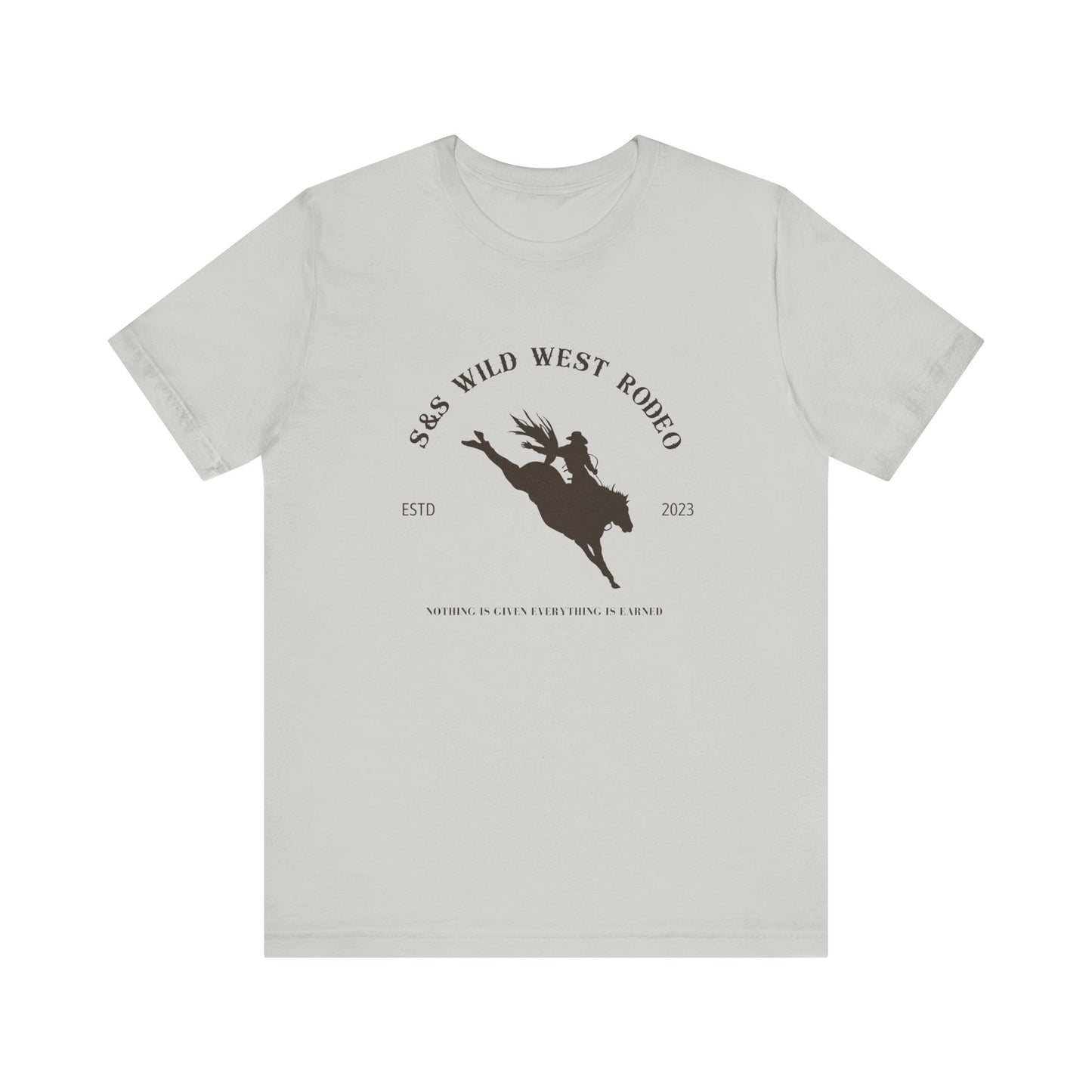 Wild West Rodeo Unisex Jersey Short Sleeve Tee