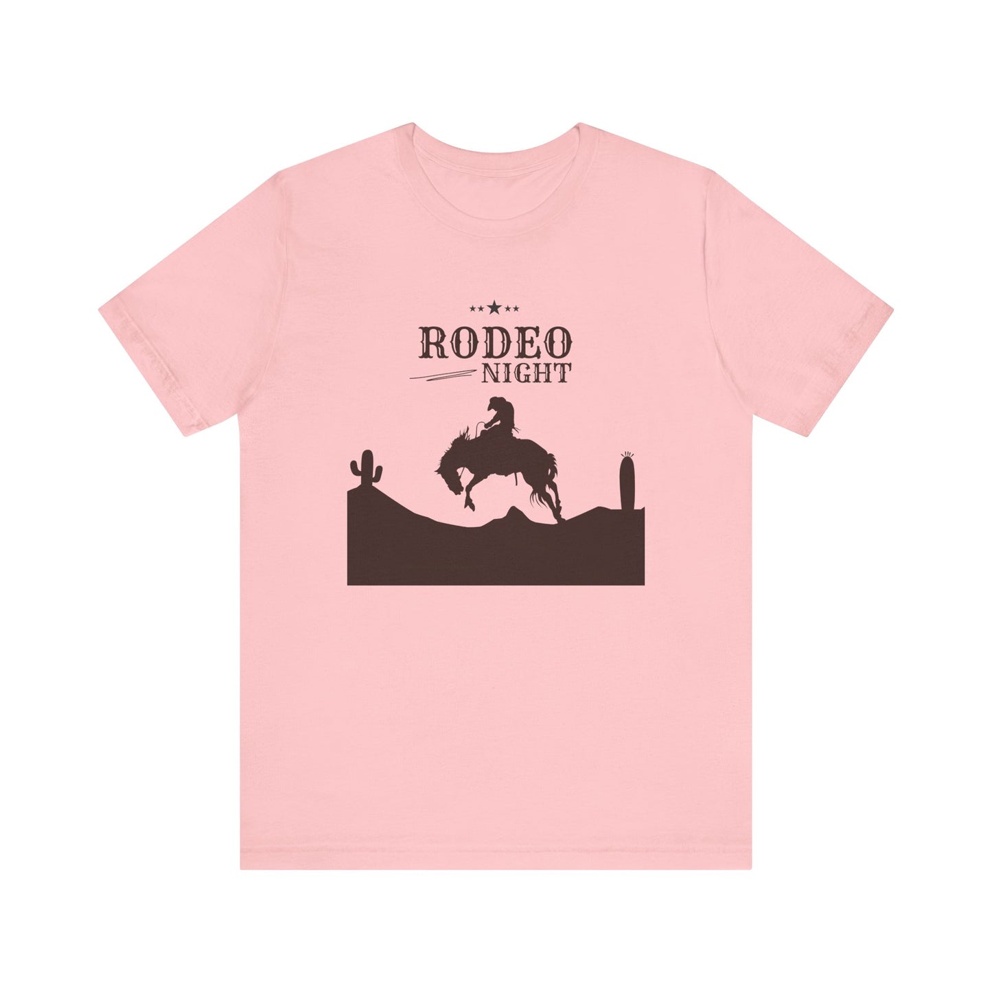 Rodeo Night Unisex Jersey Short Sleeve Tee