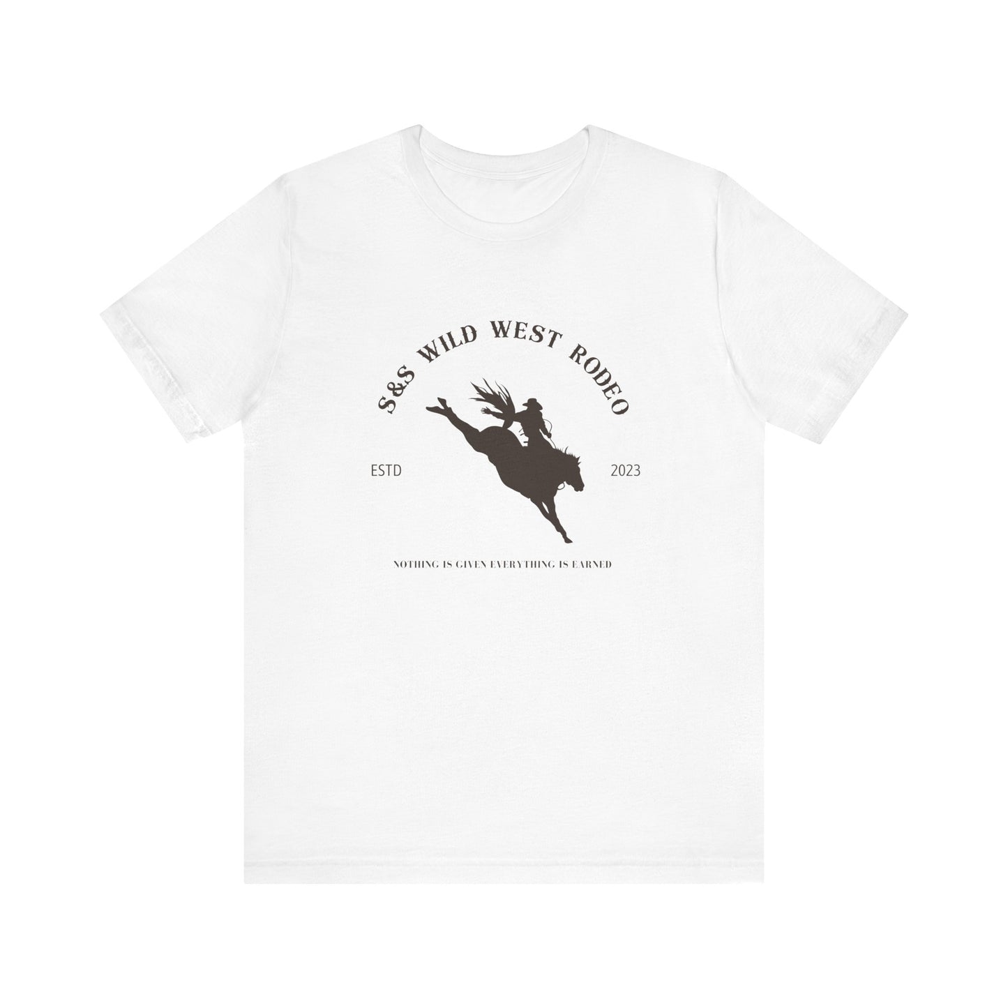 Wild West Rodeo Unisex Jersey Short Sleeve Tee