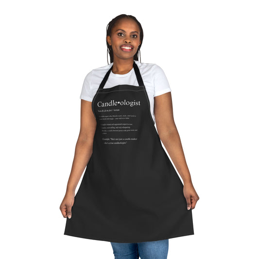 Candle-ologist Apron ( canvas)