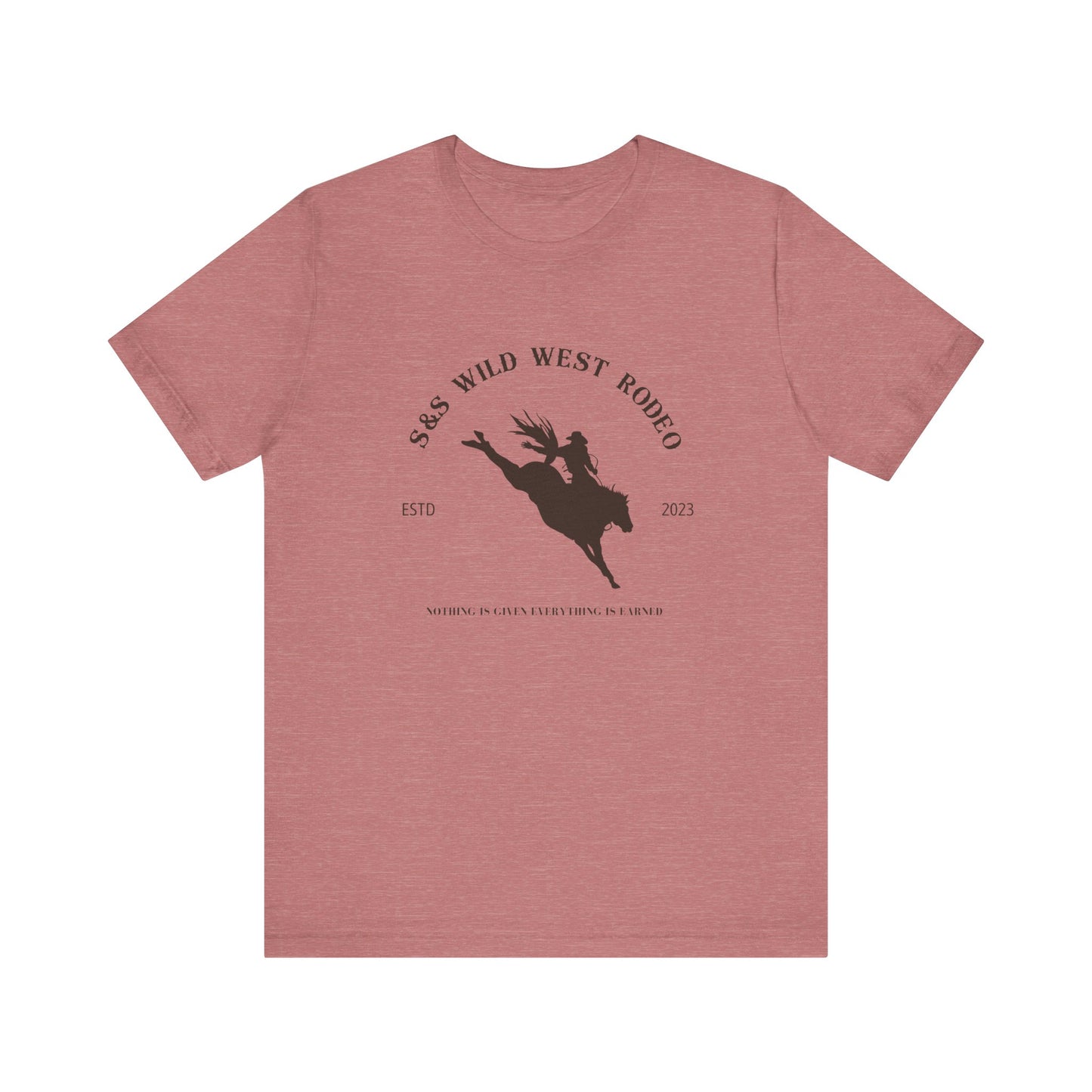 Wild West Rodeo Unisex Jersey Short Sleeve Tee