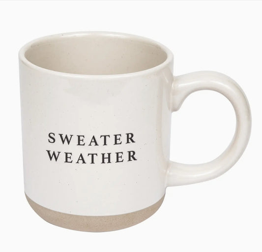 Sweater Weather Stoneware Mug