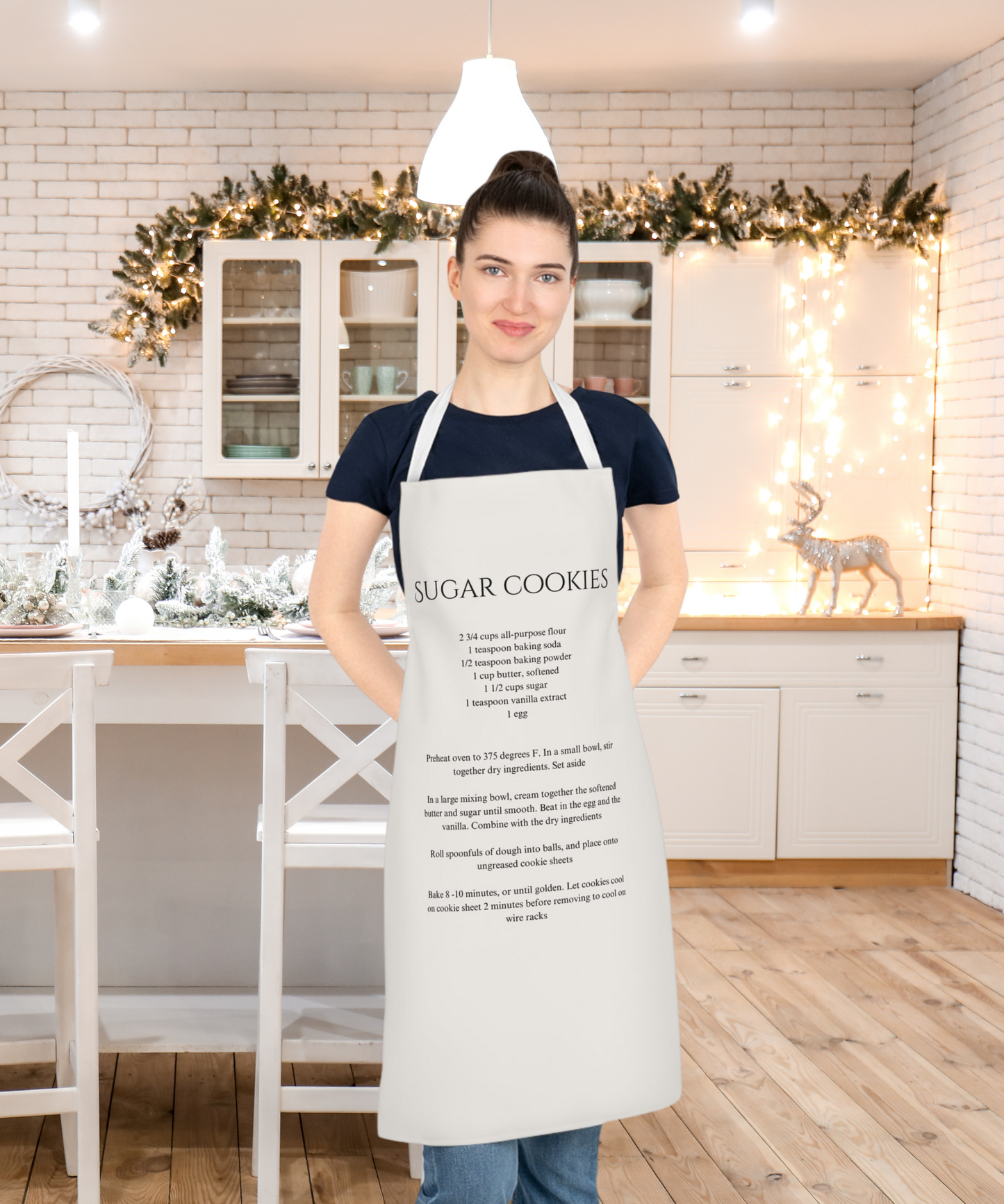 Sugar Cookie Recipe Apron