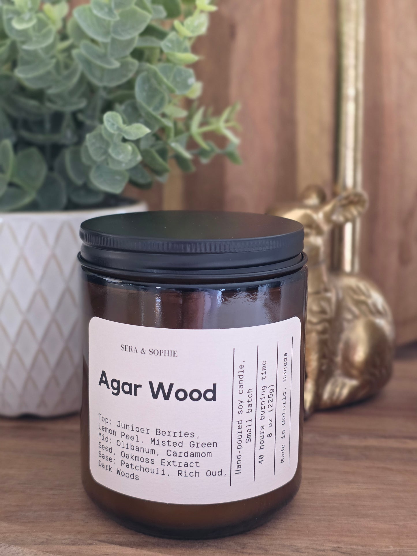 Amber Candles ( 8oz)
