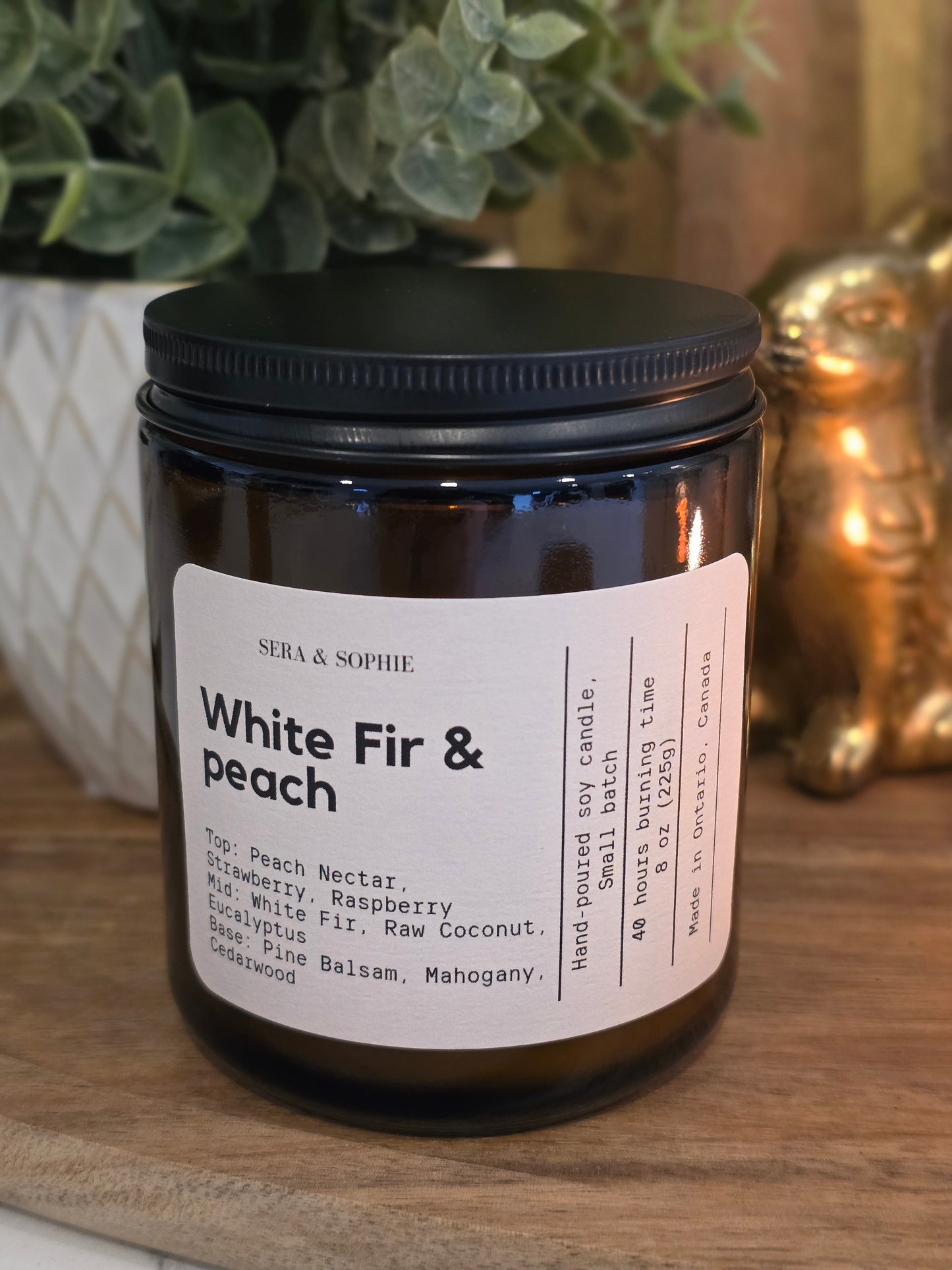 Amber Candles ( 8oz)