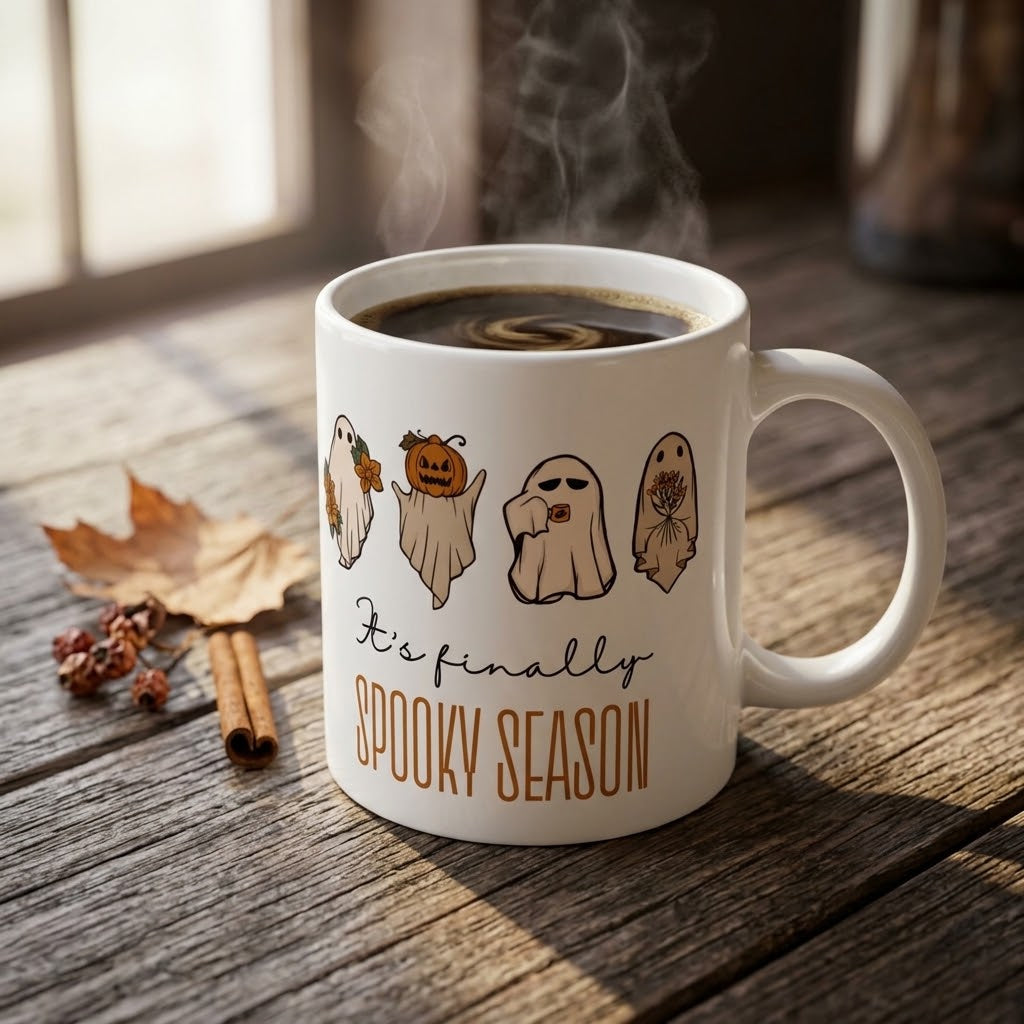 Its finally spooky season Ceramic Mugs (11oz\15oz\20oz)